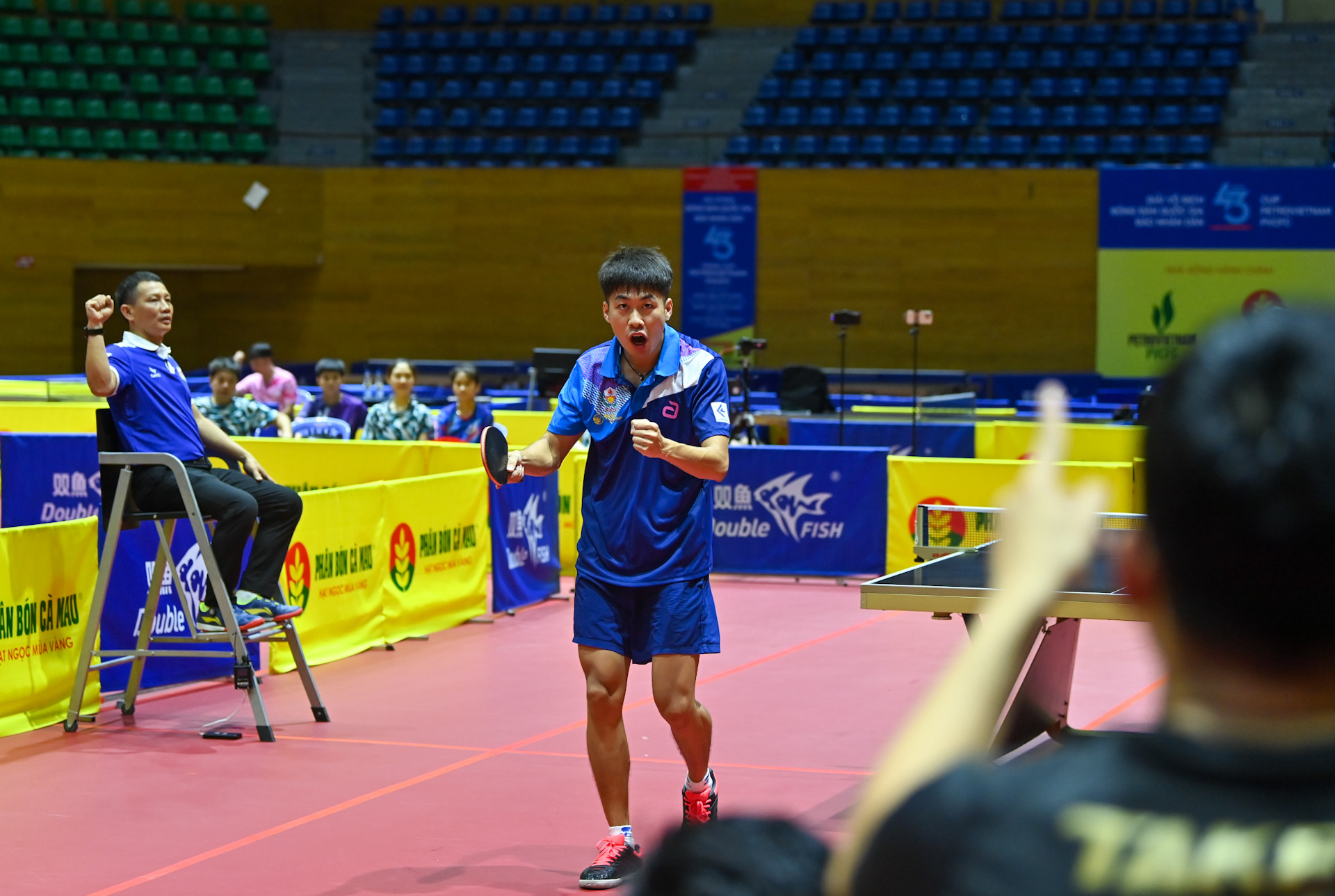 [Ảnh] Đội Công an Nhân dân T&T 1 và Thành phố Hồ Chí Minh 1 giành chức vô địch đồng đội nam, đồng đội nữ ảnh 7