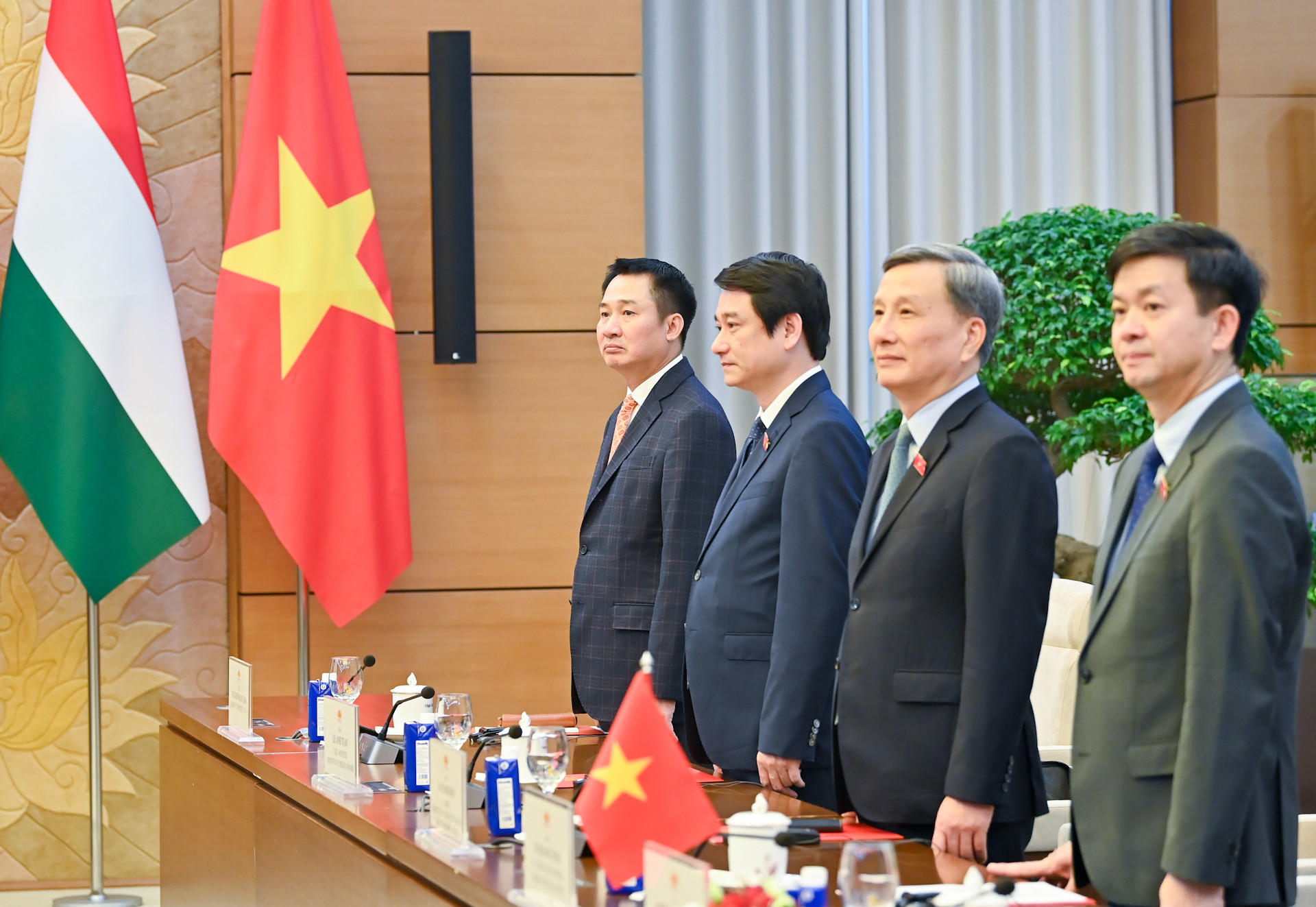 Các đại biểu Quốc hội Việt Nam dự hội kiến.