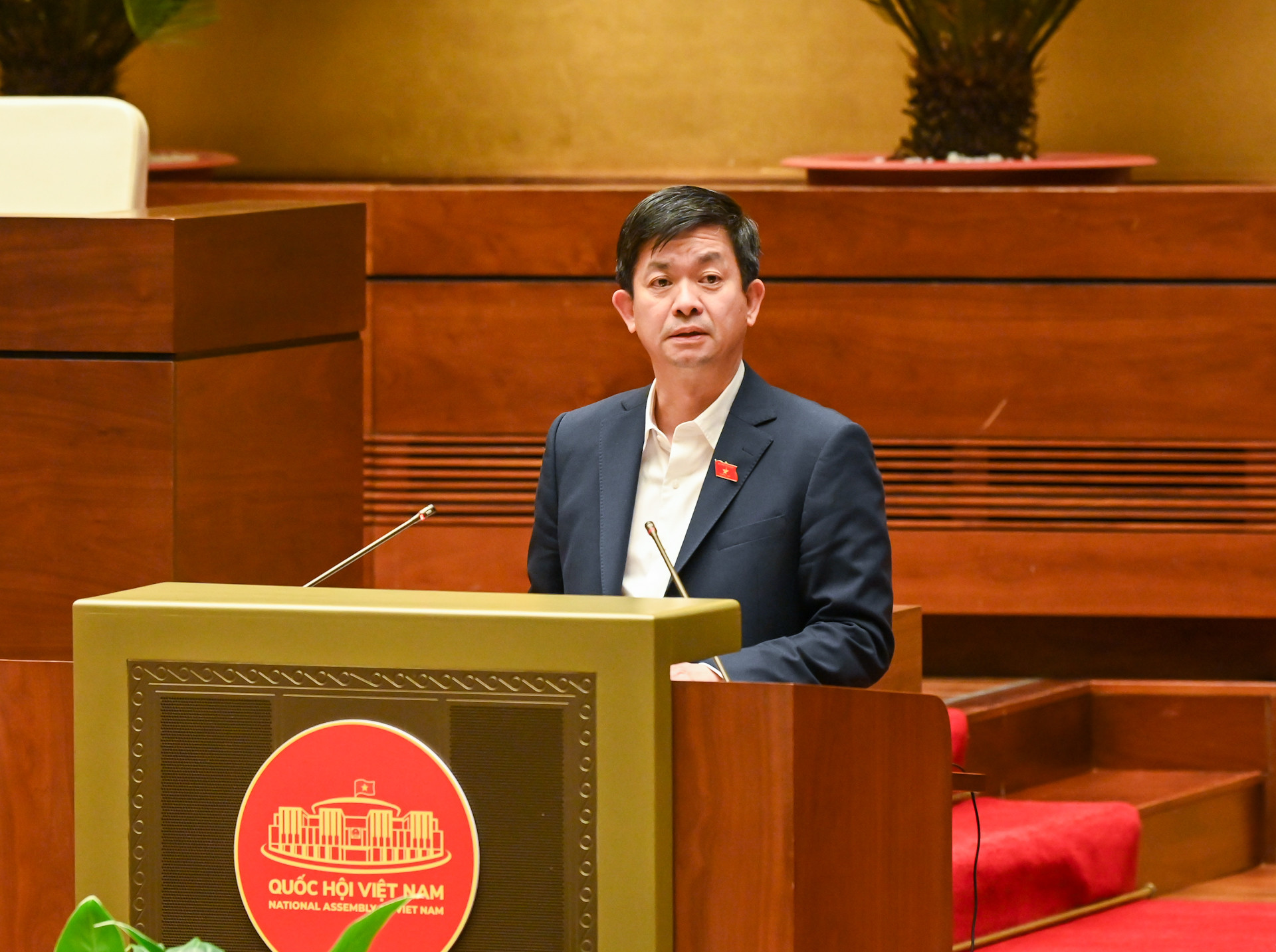 Tổng Thư ký Quốc hội, Chủ nhiệm Văn phòng Quốc hội Lê Quang Tùng phát biểu bế mạc hội nghị.