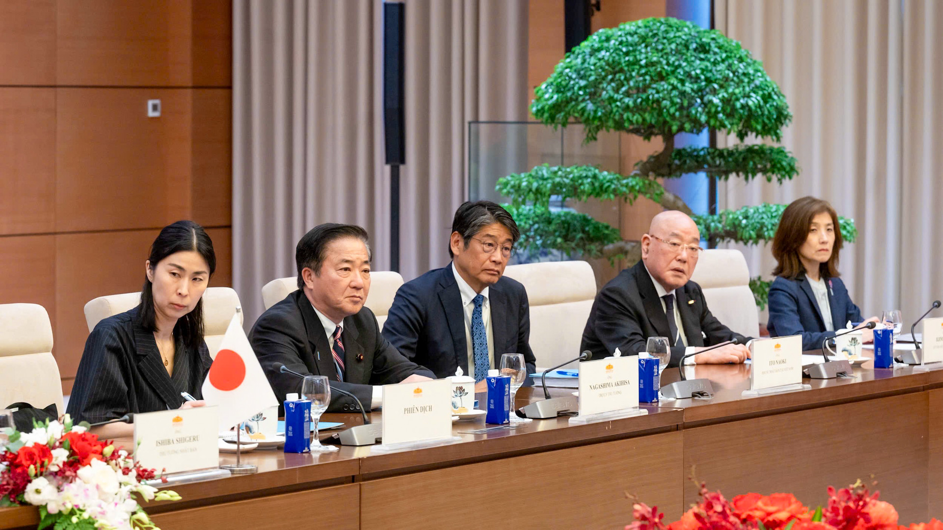 [Ảnh] Chủ tịch Quốc hội Trần Thanh Mẫn hội kiến Thủ tướng Nhật Bản Ishiba Shigeru ảnh 8