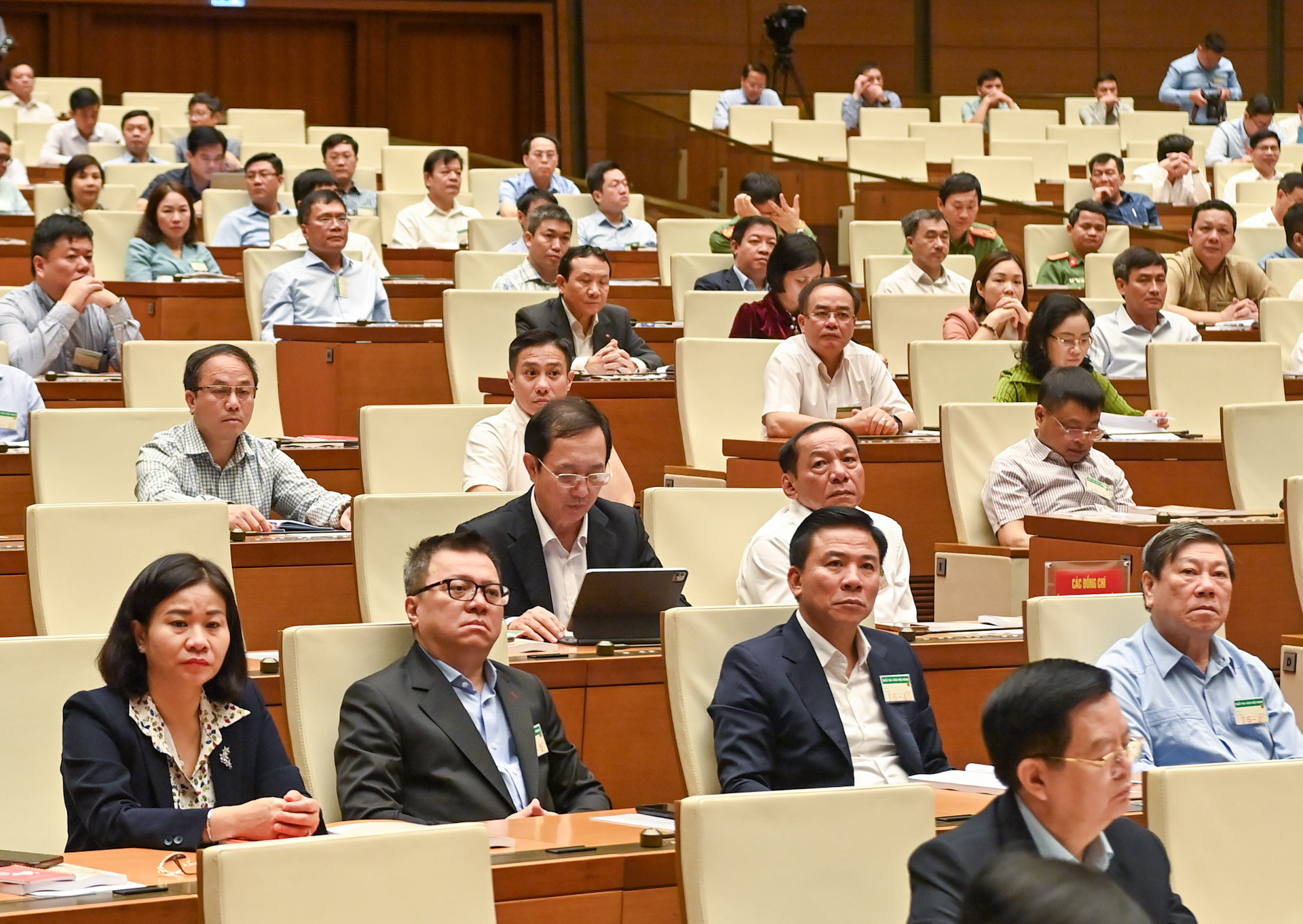 Các đại biểu tham dự hội nghị.