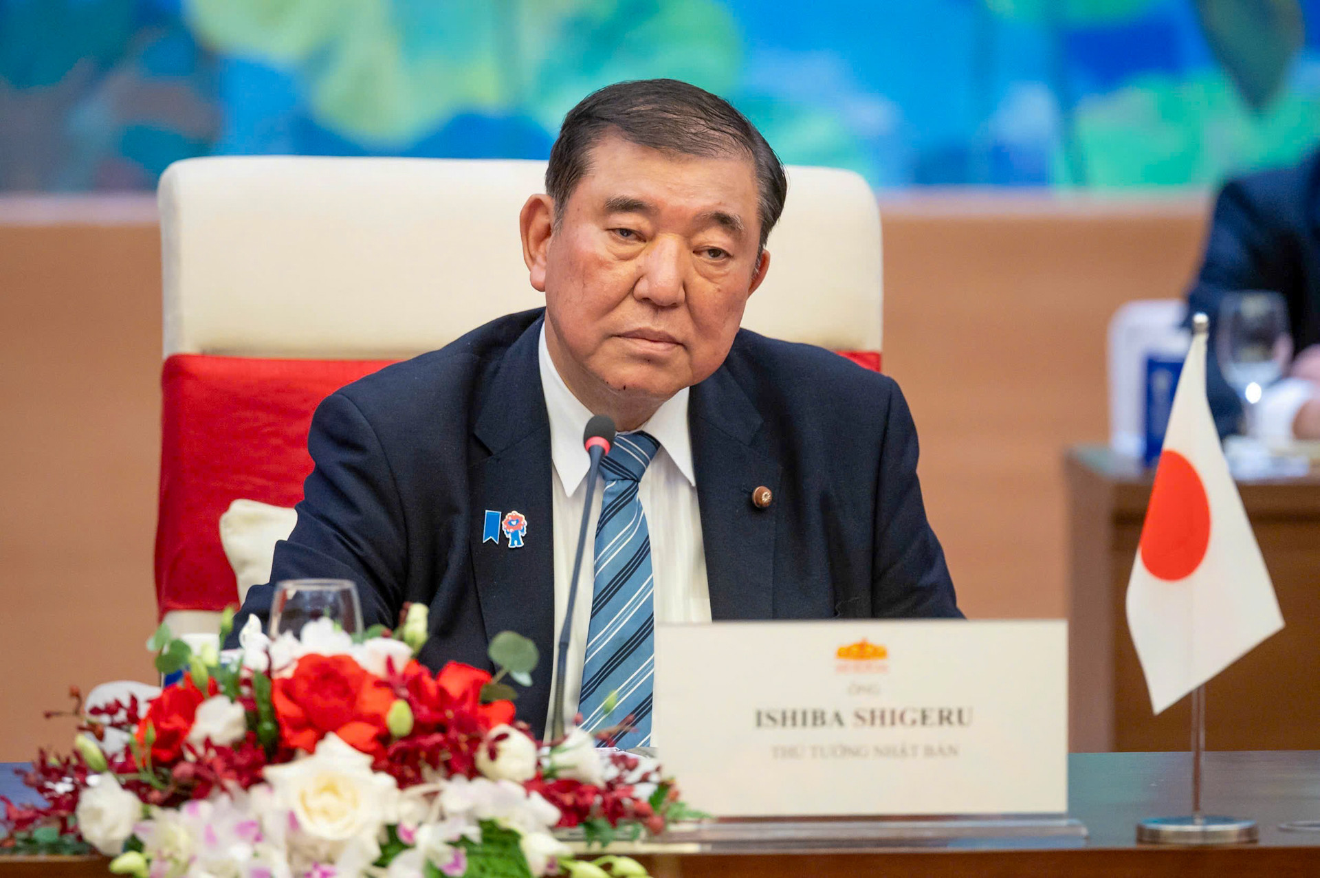 [Ảnh] Chủ tịch Quốc hội Trần Thanh Mẫn hội kiến Thủ tướng Nhật Bản Ishiba Shigeru ảnh 7