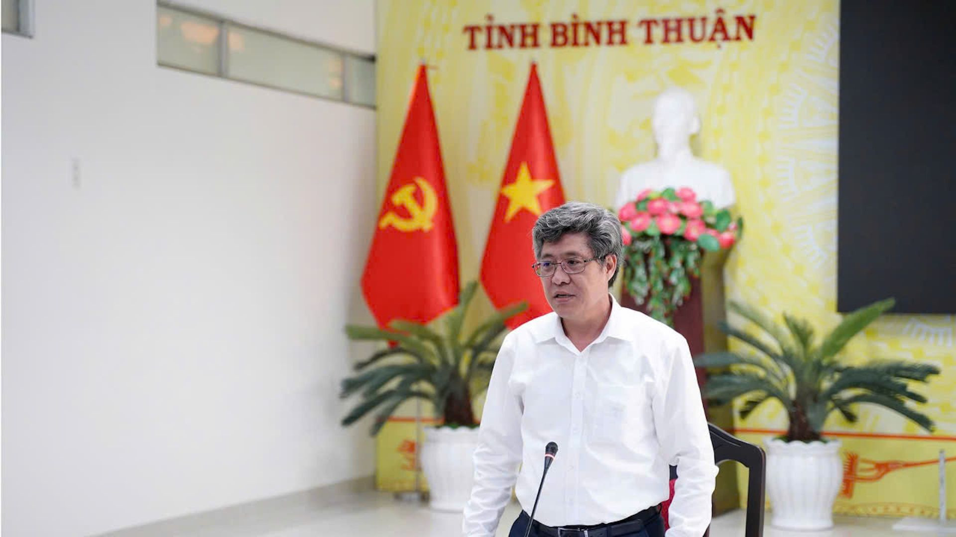 Đồng chí Nguyễn Minh, Phó Chủ tịch Ủy ban nhân dân tỉnh Bình Thuận.