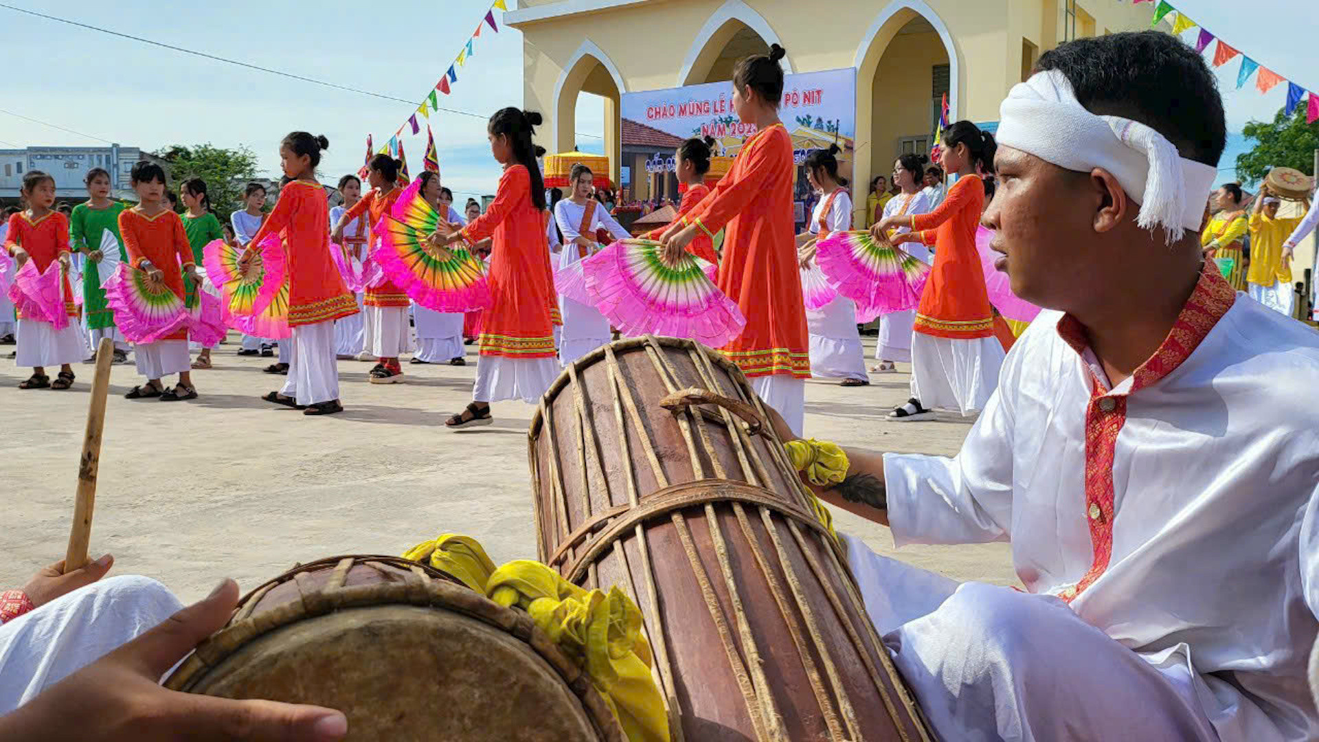 Lễ hội của người Chăm.
