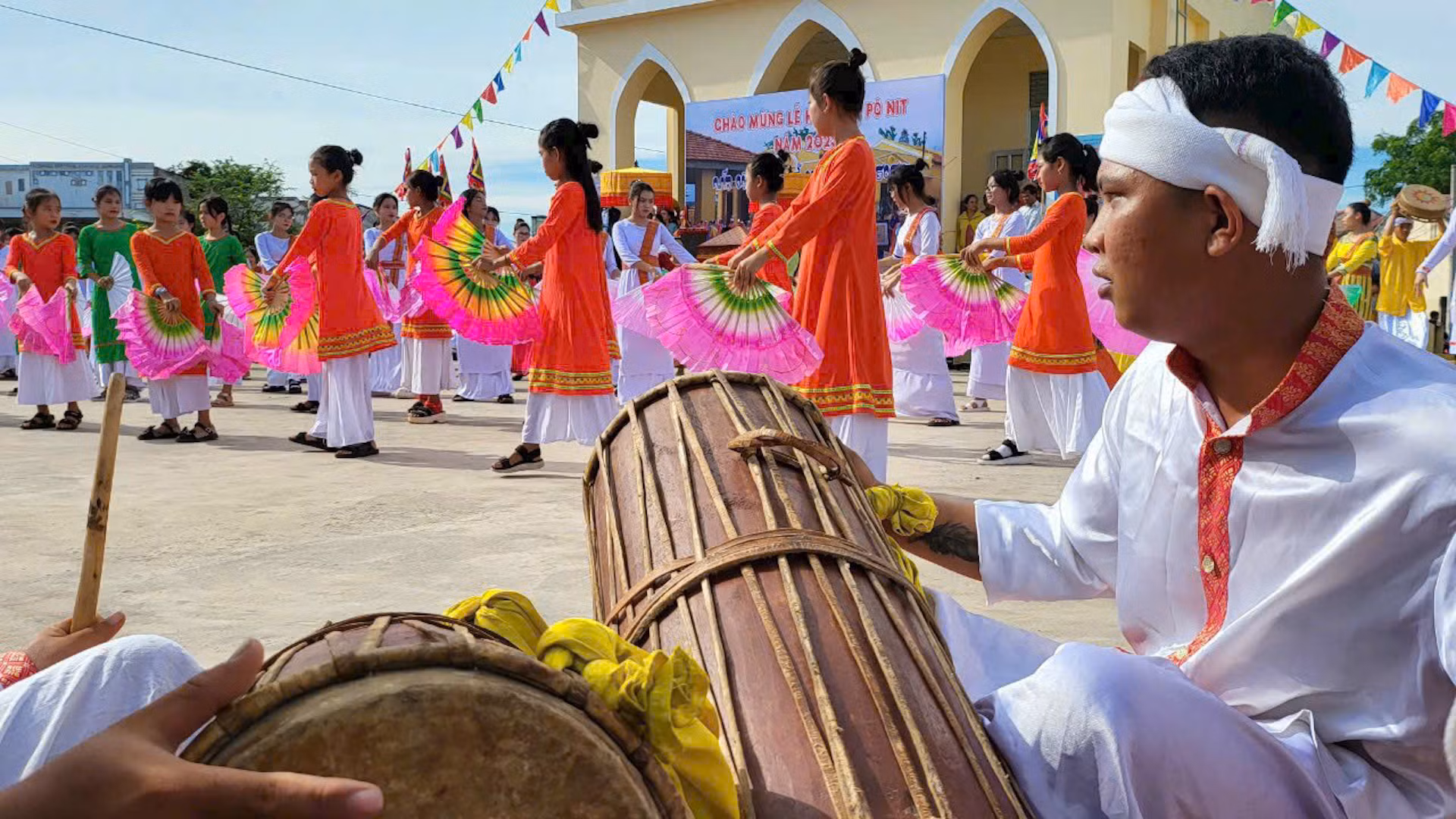Lễ hội của người Chăm.