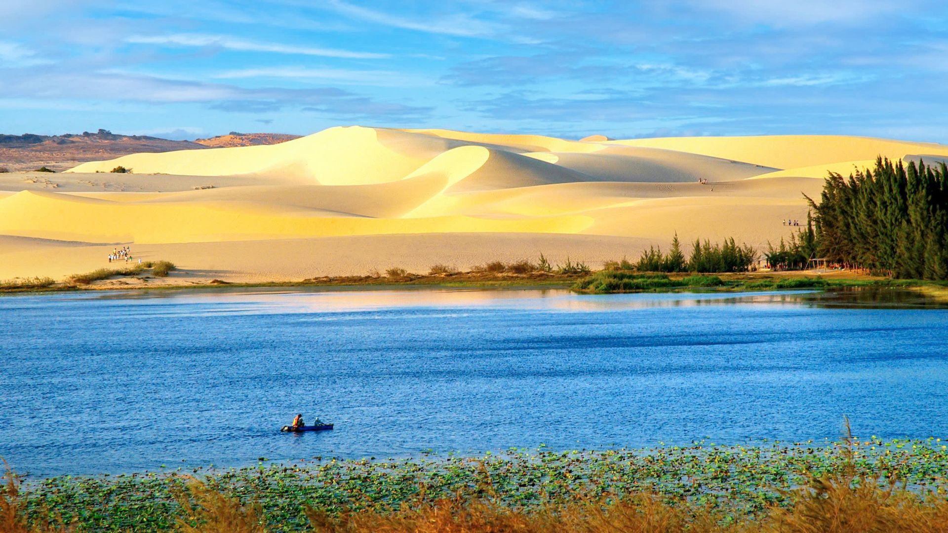 Khu du lịch Bàu Trắng (huyện Bắc Bình).