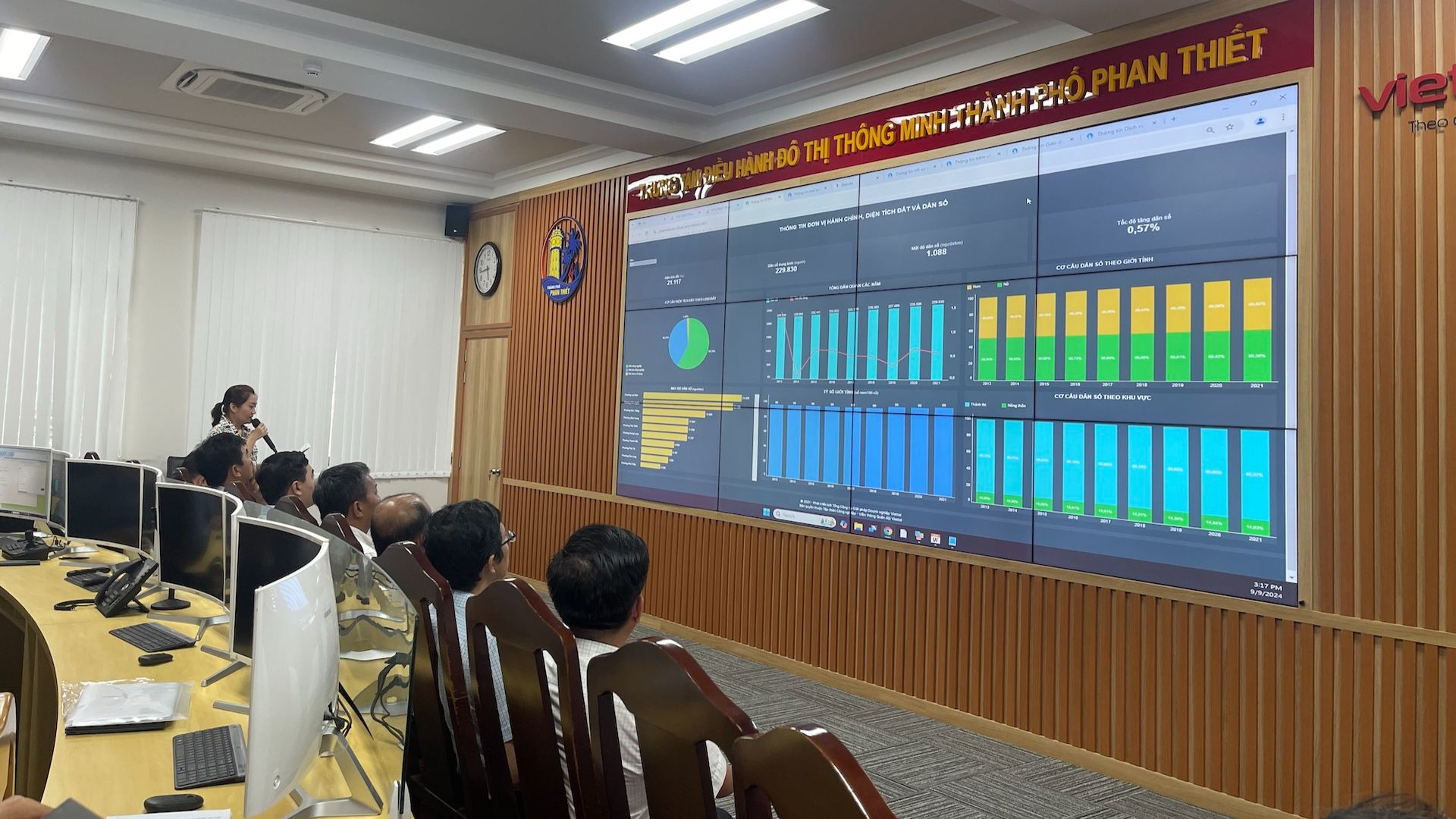 Trung tâm điều hành đô thị thông minh của thành phố Phan Thiết