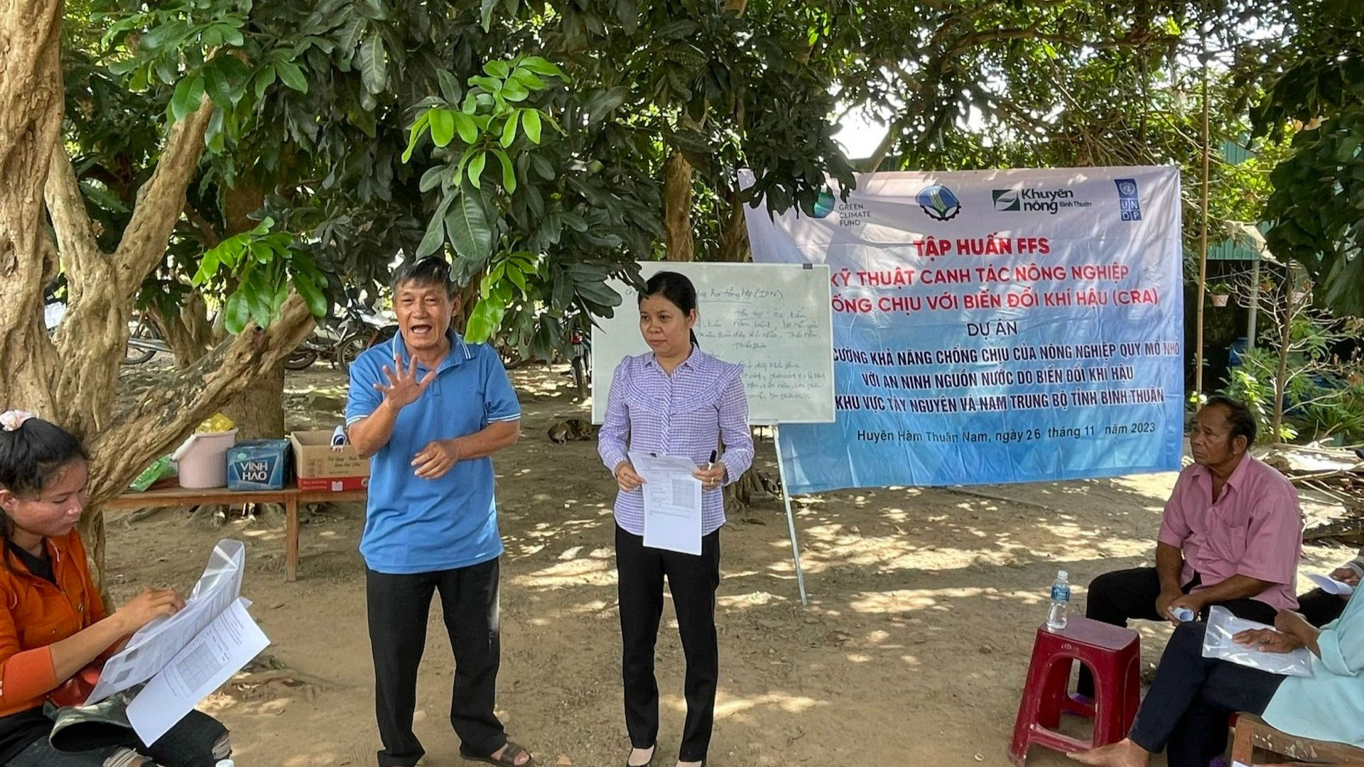 Tập huấn cho xã có nhiều đồng bào dân tộc thiểu số