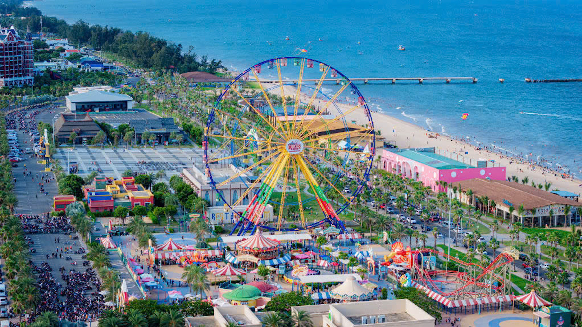 Khu đô thị NovaWorld Phan Thiết với nhiều khu trò chơi phức hợp.