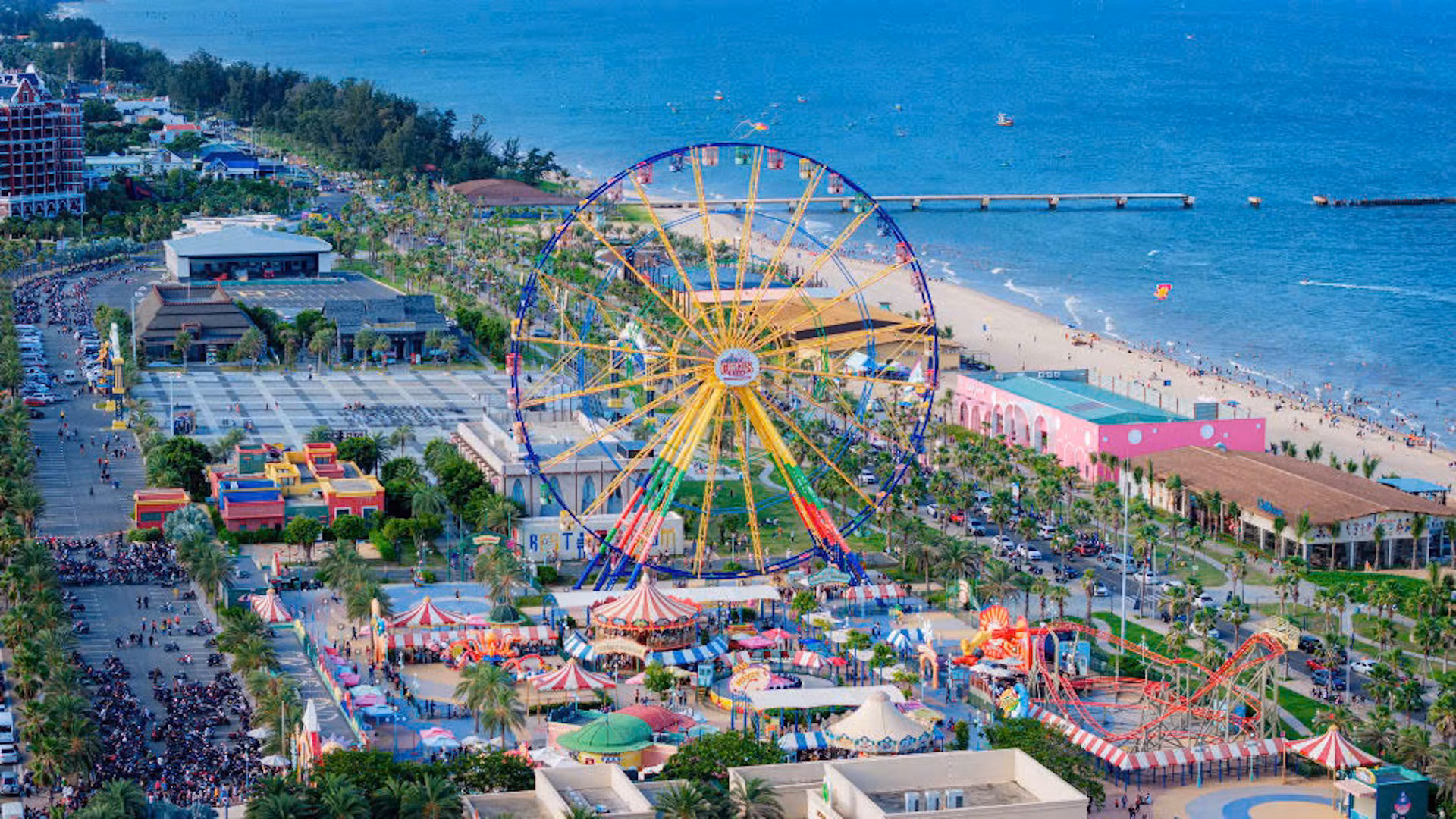 Khu đô thị NovaWorld Phan Thiết với nhiều khu trò chơi phức hợp.