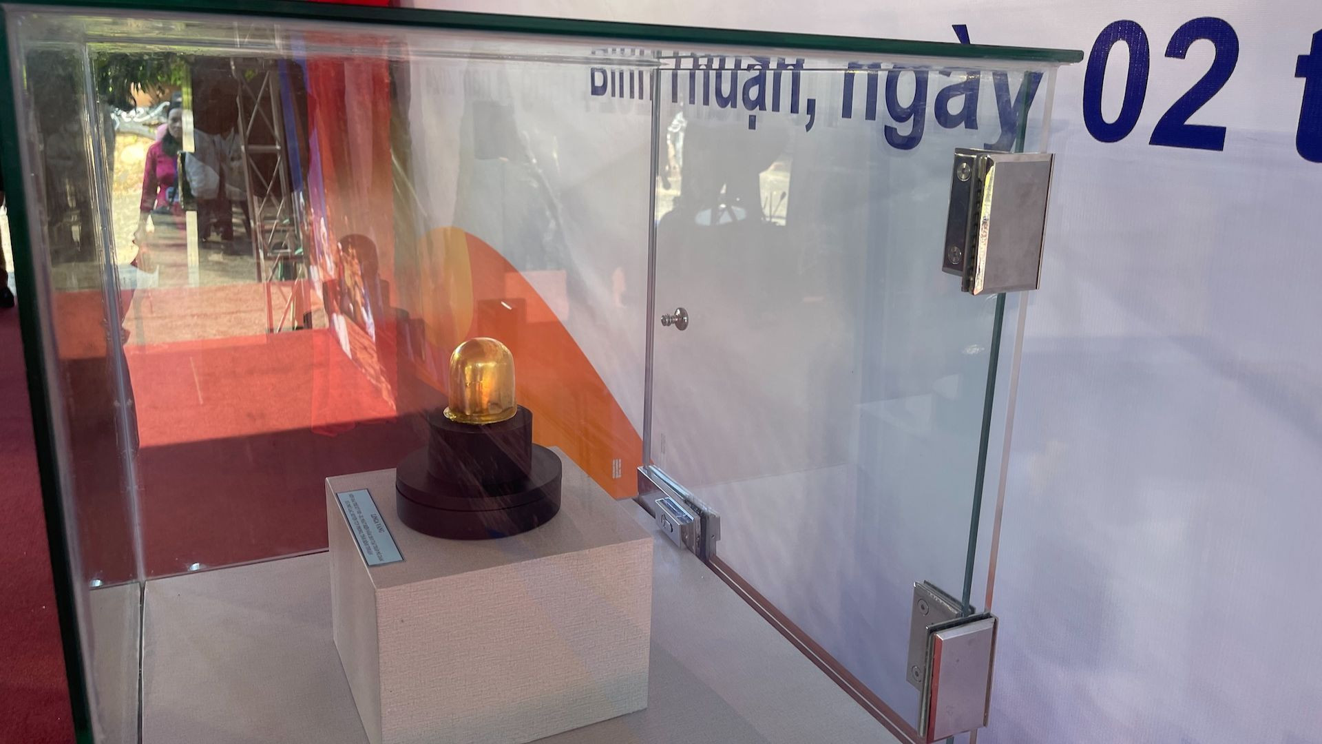 Bảo vật quốc gia Linga vàng của tỉnh Bình Thuận có niên đại khoảng thế kỷ VIII-IX. Bảo vật quốc gia Linga vàng của tỉnh Bình Thuận có niên đại khoảng thế kỷ VIII-IX.