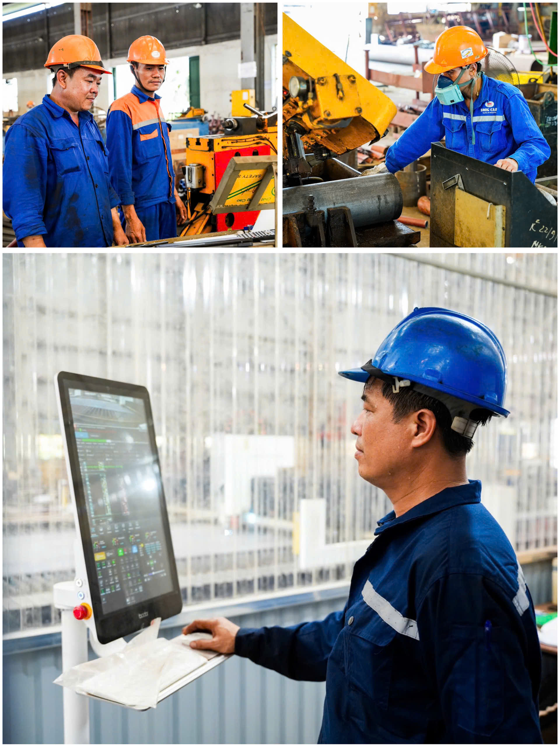 Bên cạnh đó, nhà máy luôn áp dụng công nghệ mới để tăng hiệu quả trong công việc.