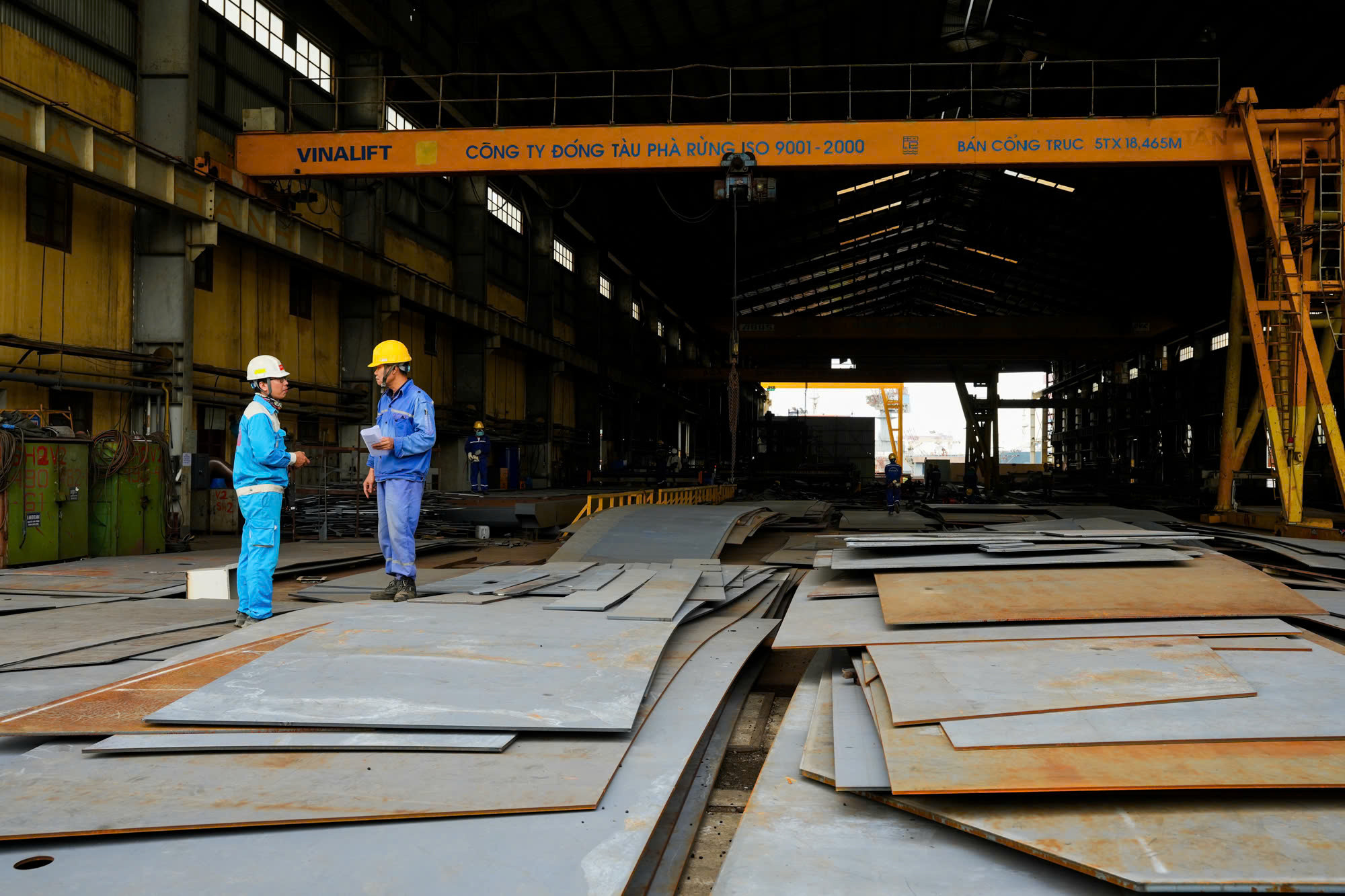 [Ảnh] Đóng tàu Việt Nam với khát vọng vươn ra biển lớn ảnh 1