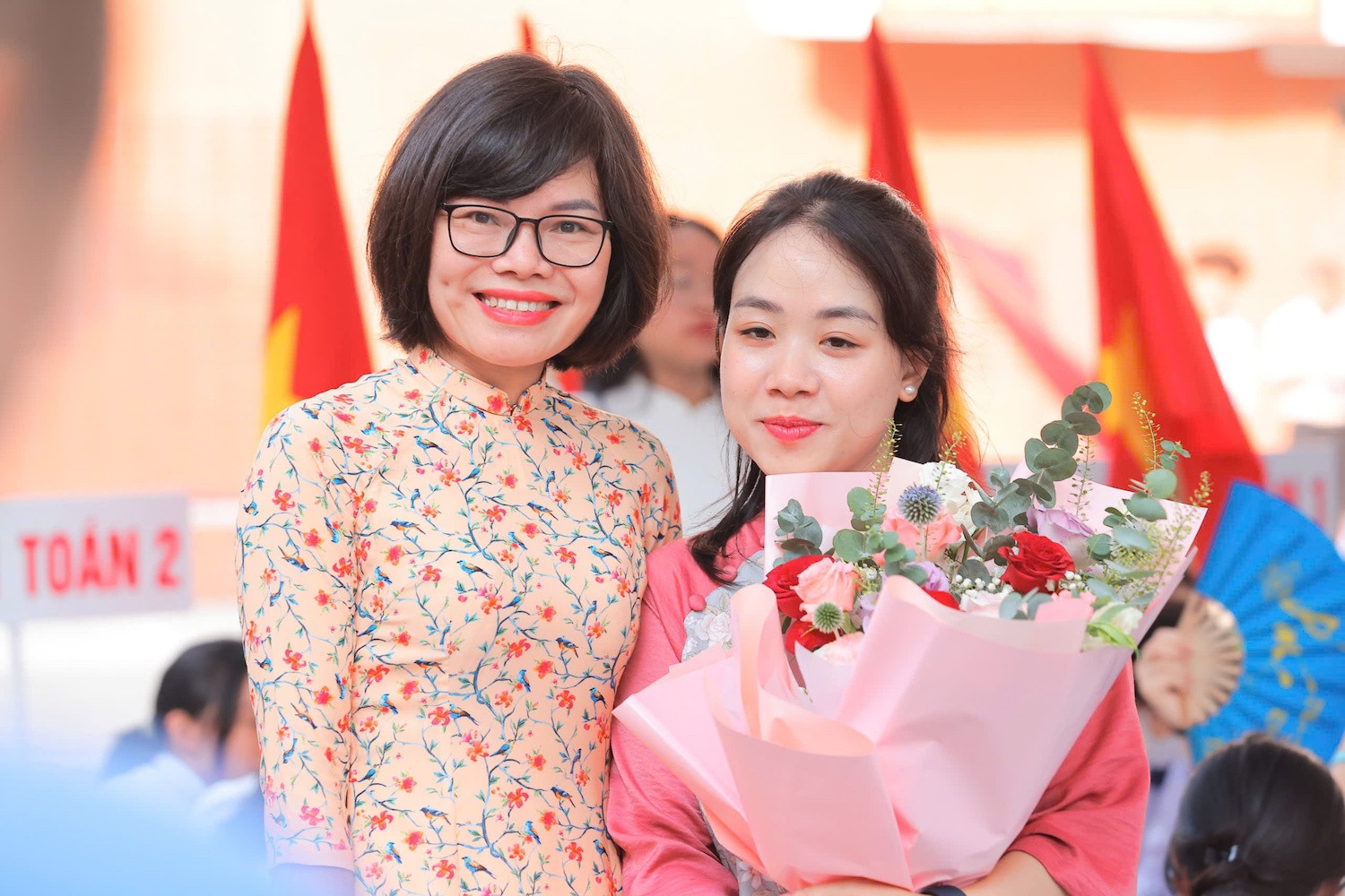 Vui tươi đón năm học mới.