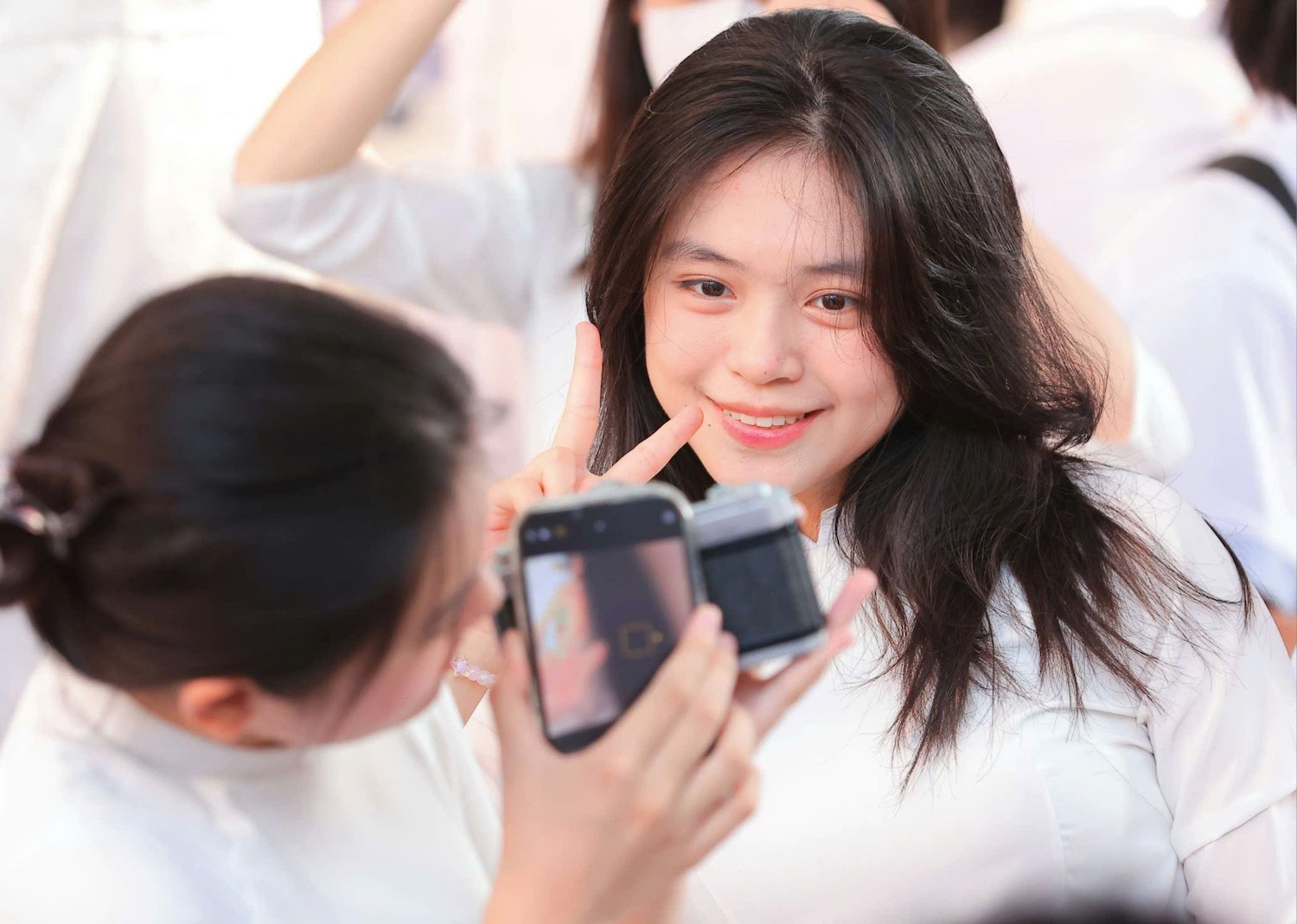 Vui tươi đón năm học mới.