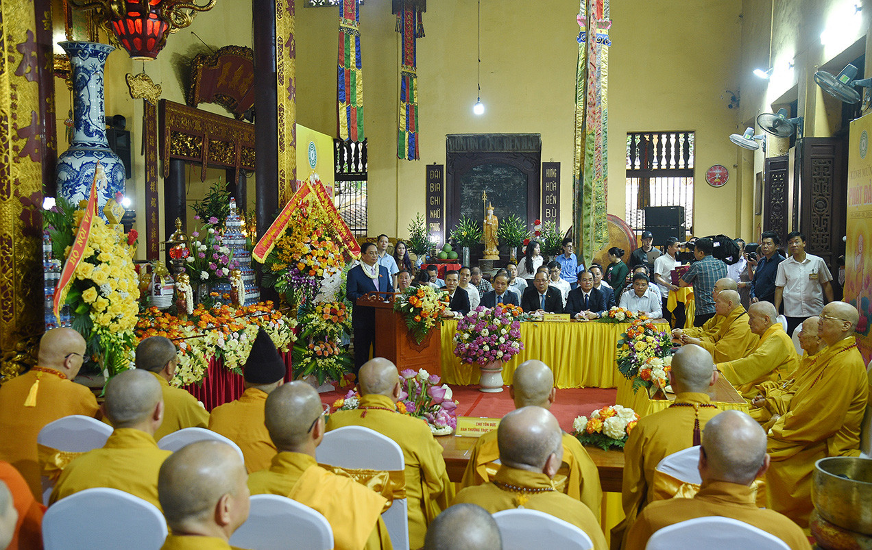 Quang cảnh buổi lễ.