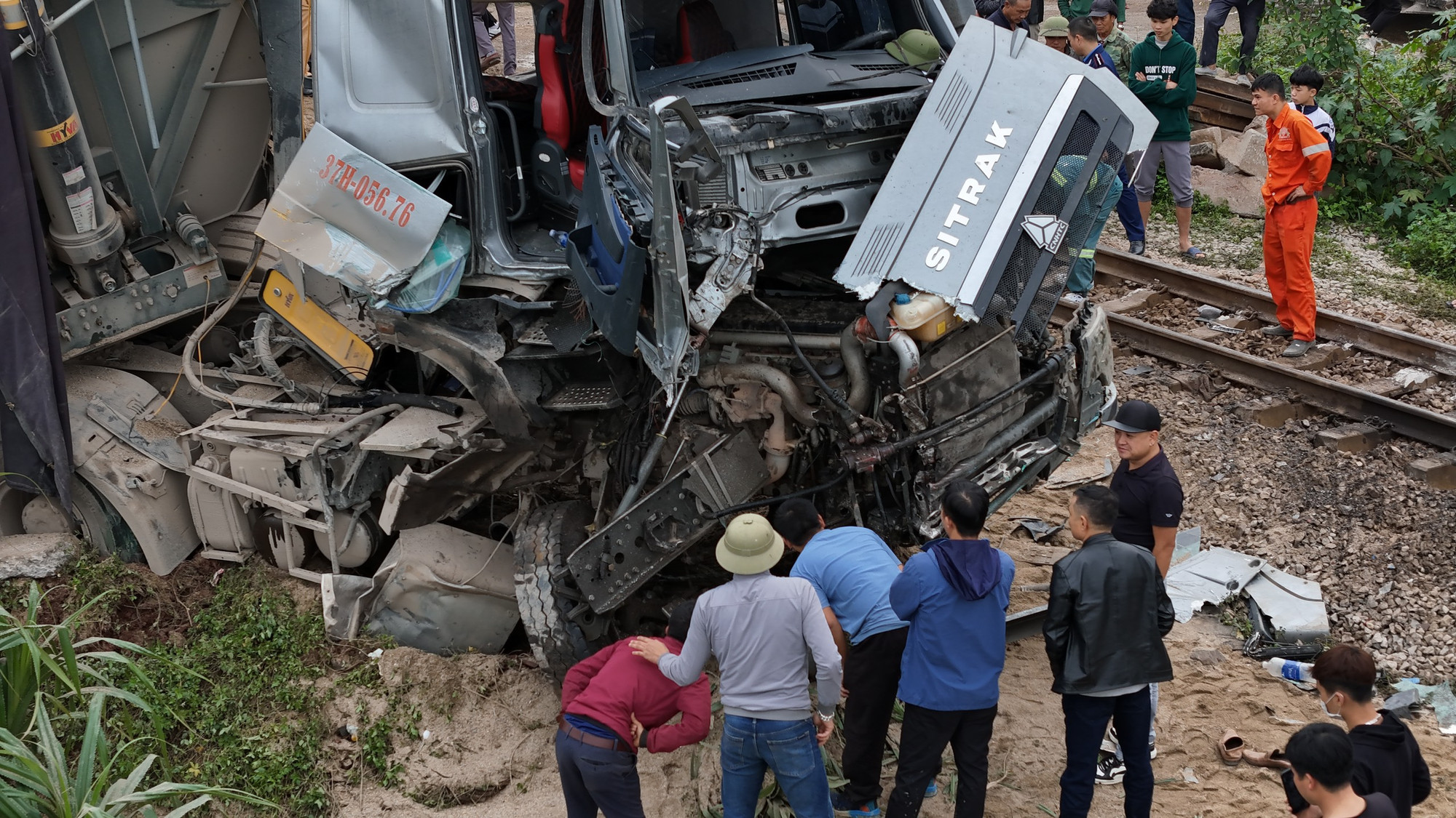 Rất may không có thương vong về người.