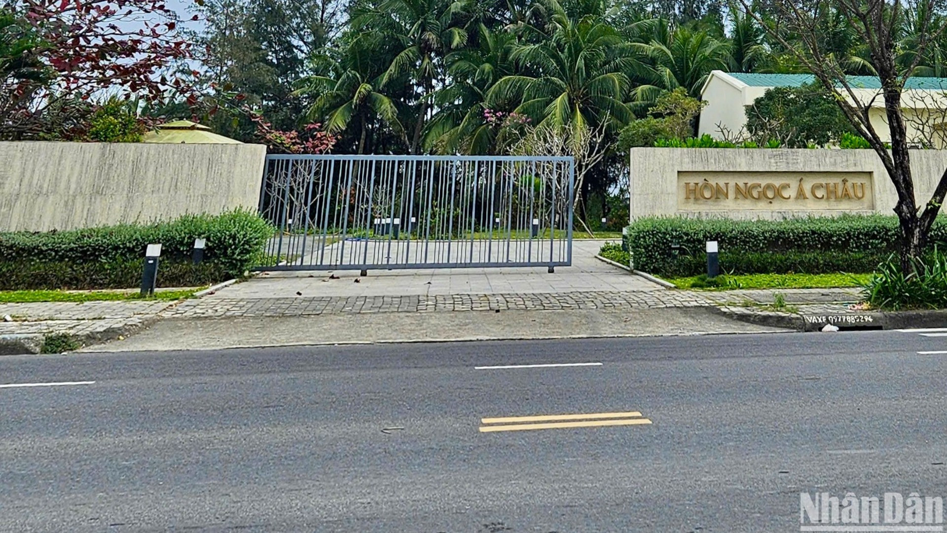 Dự án Du lịch ven biển của Công ty cổ phần Hòn Ngọc Á Châu - Vị trí đắc địa ven đường biển Đà Nẵng được gỡ vướng. (Ảnh: ANH ĐÀO)