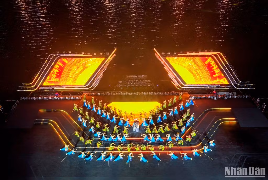 Hình ảnh tổnG duyệt chuẩn bị cho Đêm khai mạc Lễ hội pháo hoa Quốc tế Đà Nẵng - DIFF 2024.