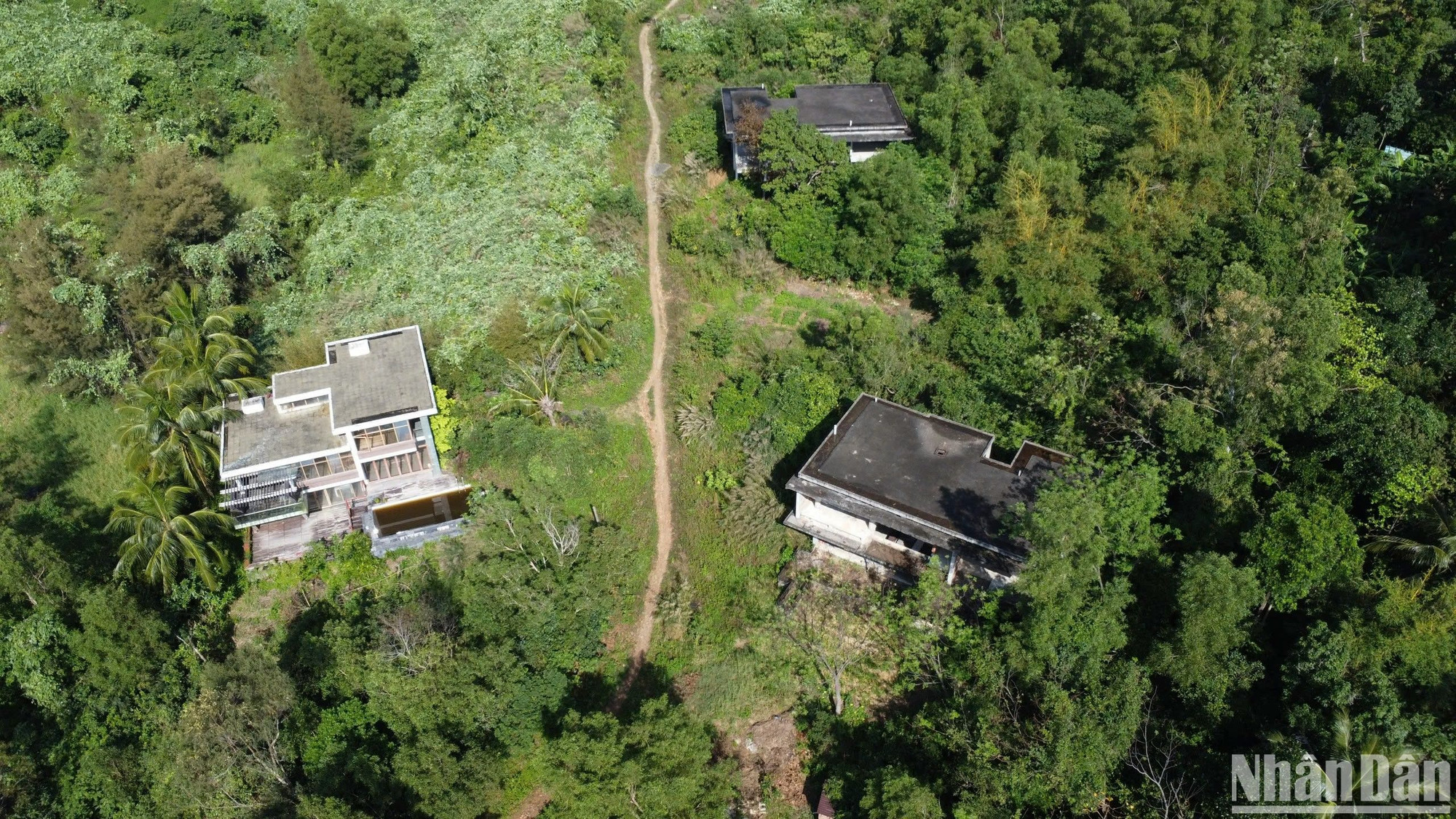 Hiện trạng Dự án Khu du lịch Bãi Trẹm (Savico) trên Bán đảo Sơn Trà (Ảnh: ANH ĐÀO)