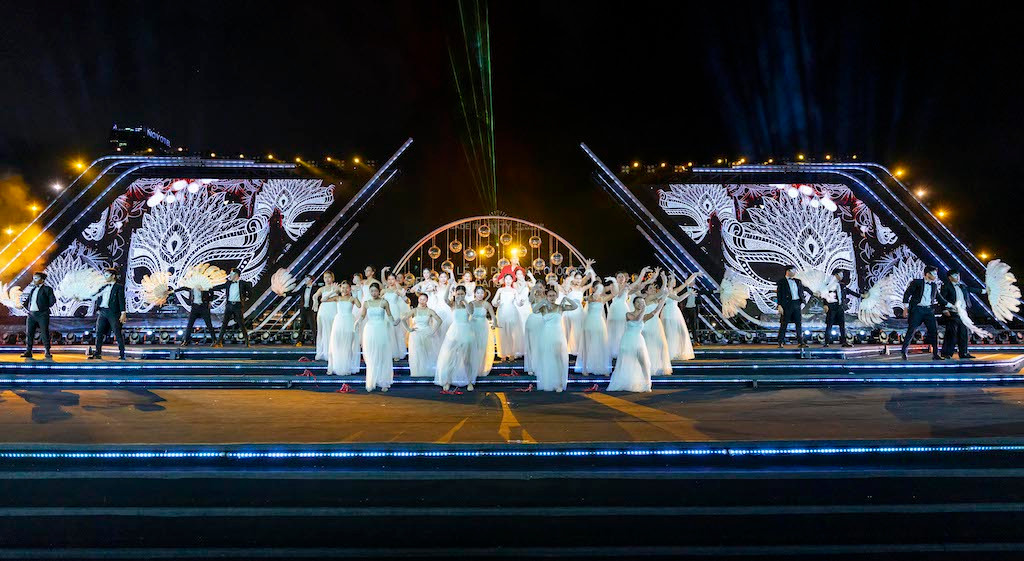 Chương trình nghệ thuật chuẩn bị chu đáo cho đêm thứ 3 - Lễ hội pháo hoa quốc tế Đà Nẵng tối 22/6.