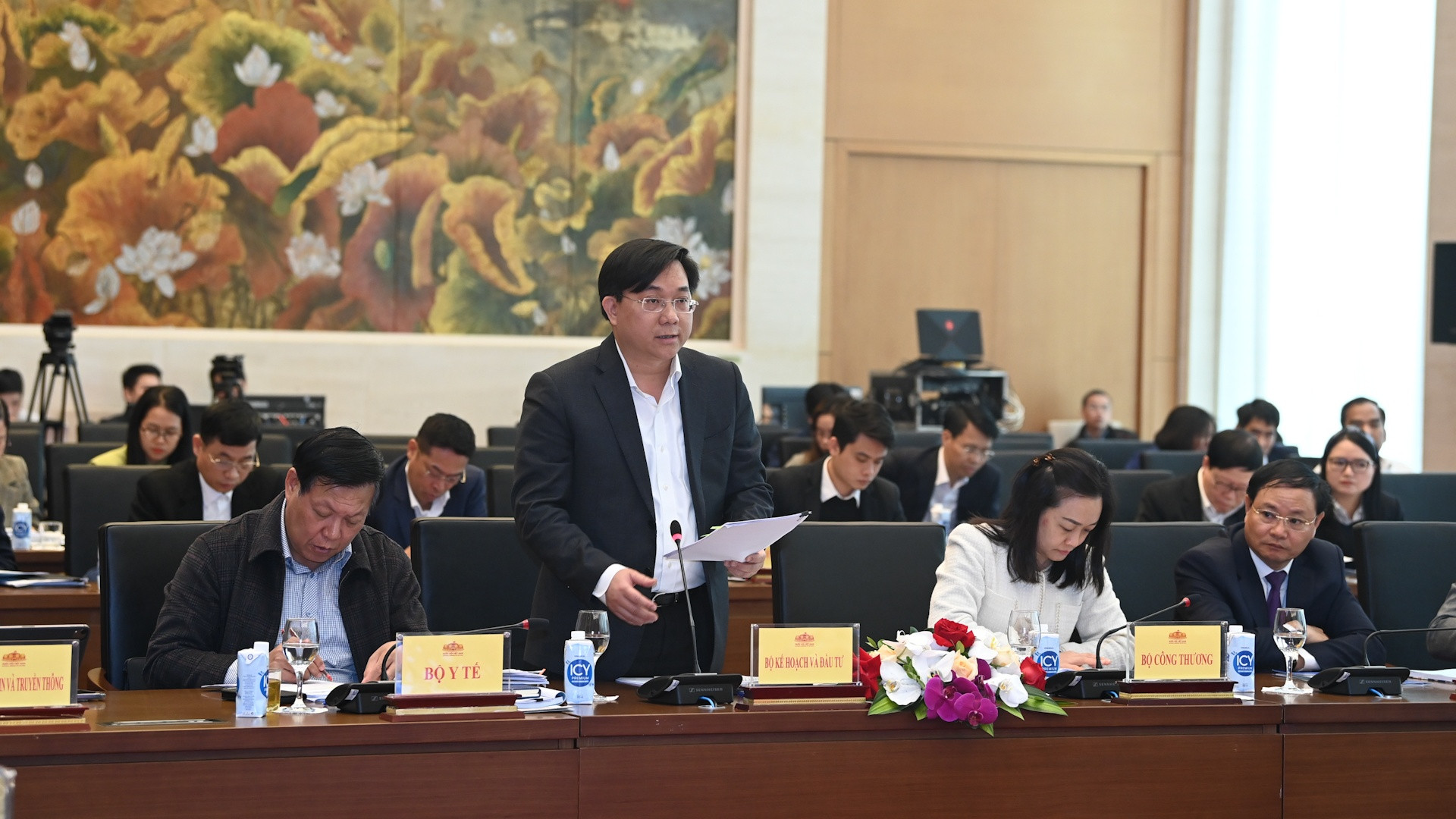 Thứ trưởng Kế hoạch và Đầu tư Trần Duy Đông phát biểu tại Hội nghị.