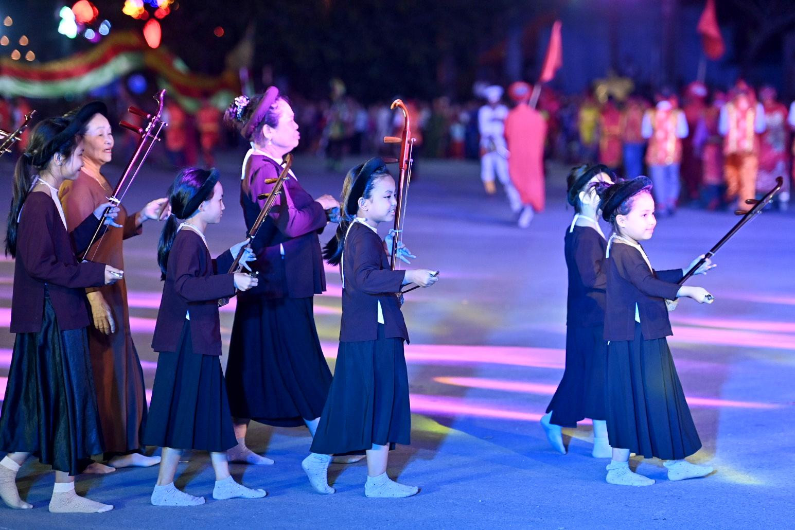 Màn hát Xẩm của đoàn nghệ thuật huyện Yên Mô, tỉnh Ninh Bình.