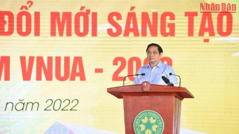 Thủ tướng Phạm Minh Chính phát biểu tại sự kiện.