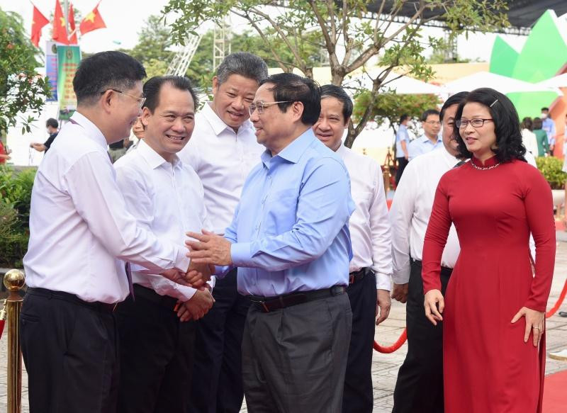 Thủ tướng Phạm Minh Chính dự Chương trình Hành trình khởi nghiệp đổi mới sáng tạo và Ngày hội việc làm VNUA-2022.