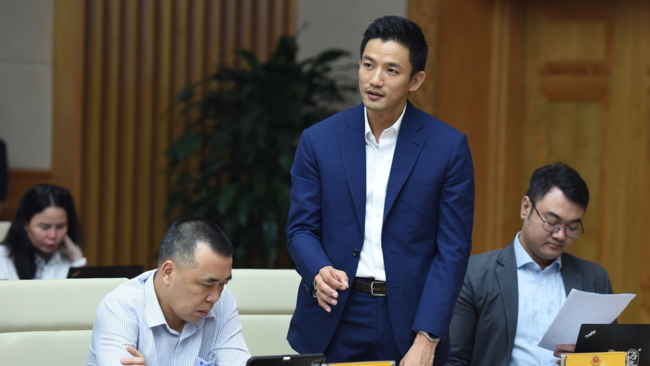 Giám đốc điều hành Google Việt Nam phát biểu tại Hội nghị.