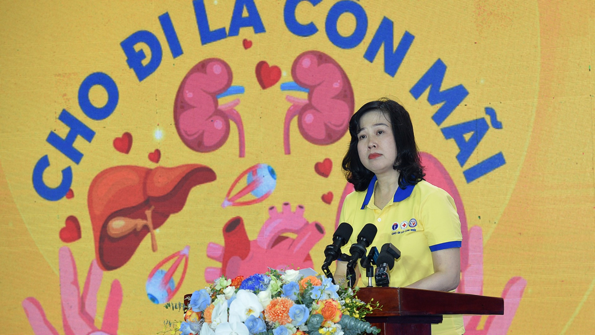 Bộ trưởng Y tế Đào Hồng Lan phát biểu.