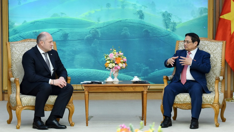 Thủ tướng Phạm Minh Chính tiếp ông Alexander Kurenkov, Bộ trưởng Bộ Tình trạng khẩn cấp Liên bang Nga.