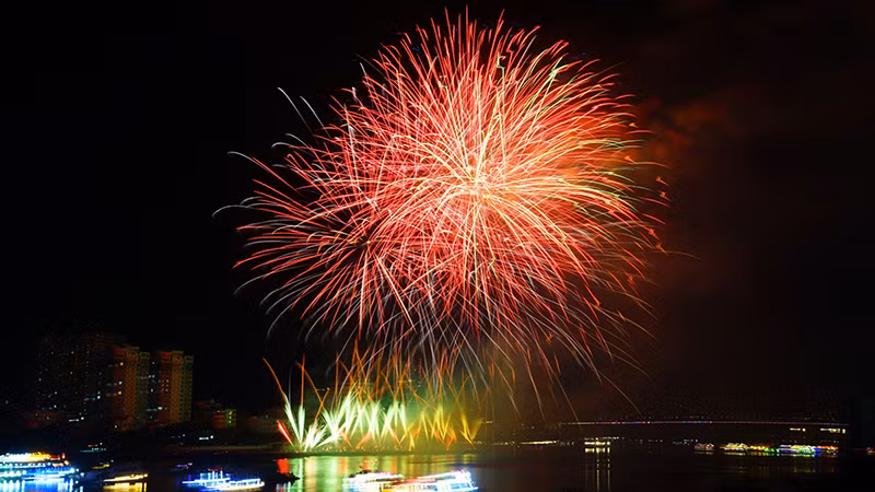 Những cụm pháo vẽ nên bức tranh đa dạng về trải nghiệm của con người.