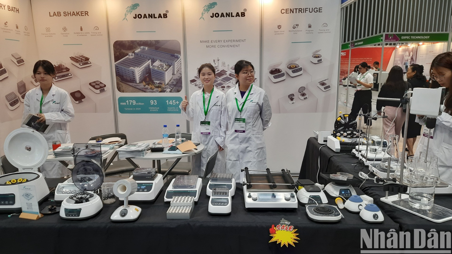 Khoảng 150 đơn vị đến từ các quốc gia như: Đức, Pháp, Hoa Kỳ, Thụy Sĩ, Anh, Singapore, Trung Quốc, Nhật Bản, Ấn Độ, Việt Nam đem đến sự kiện những thiết bị, công nghệ hiện đại để trưng bày, giới thiệu.