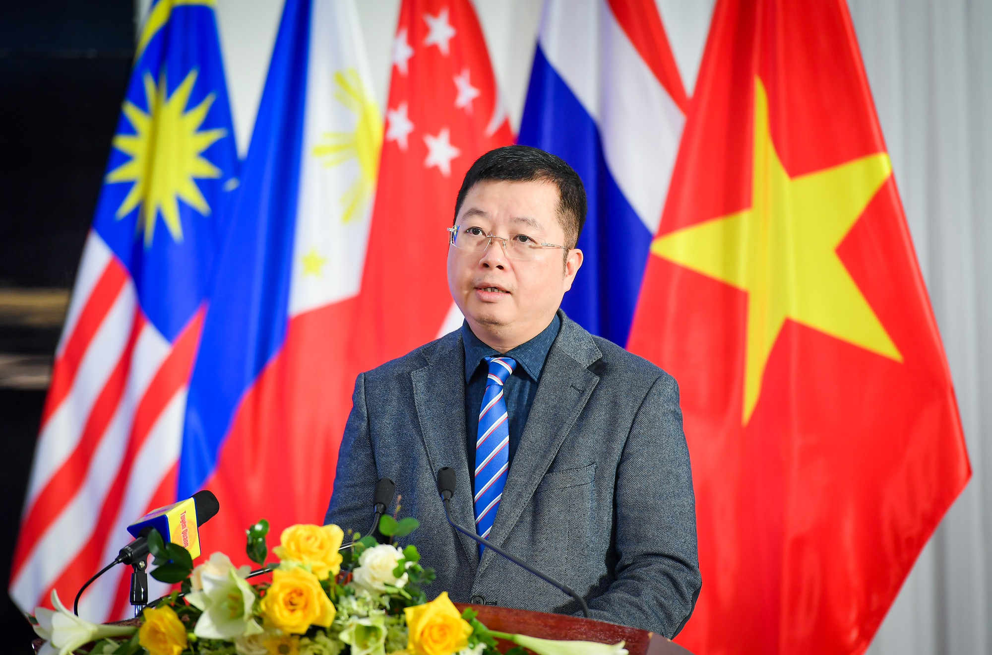 Ông Nguyễn Thanh Lâm, Thứ trưởng Thông tin và Truyền thông khẳng định: Hội thảo là cơ hội để các cơ quan báo chí trong khu vực ASEAN học hỏi kinh nghiệm, từ đó ứng dụng vào thực tiễn để phát triển mạnh mẽ hơn nữa trong tương lại.