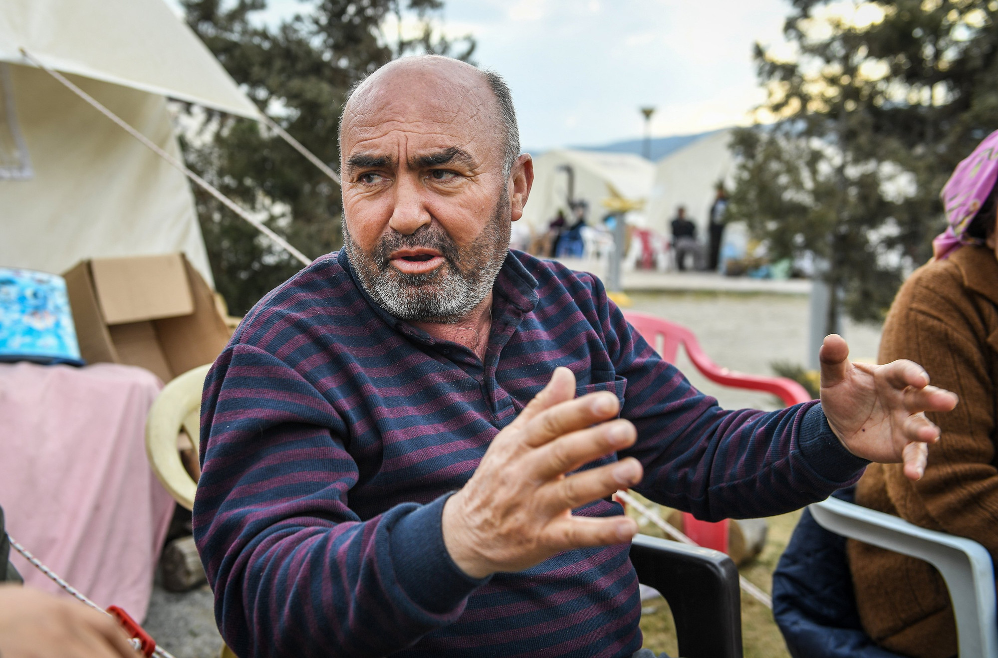 Đã 3 lần đối mặt với động đất, nhưng ông Turgay Mardin vẫn sống sót. "Có lẽ đó là một phép màu", ông nói.