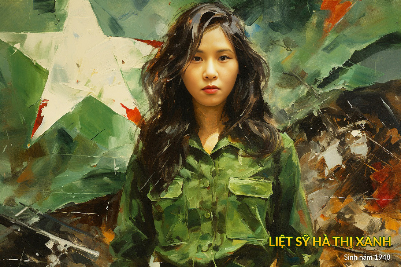 [Ảnh] Chân dung 10 nữ thanh niên xung phong tại ngã ba Đồng Lộc dưới góc nhìn AI ảnh 3