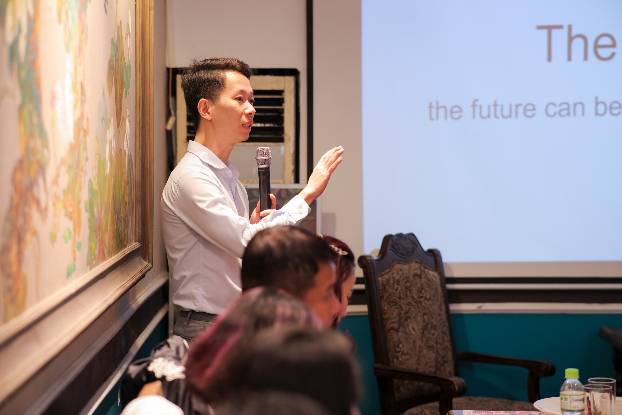 Anh Lê Công Thành, người sáng lập ra dự án số hóa mộ liệt sĩ (website lietsi.com).