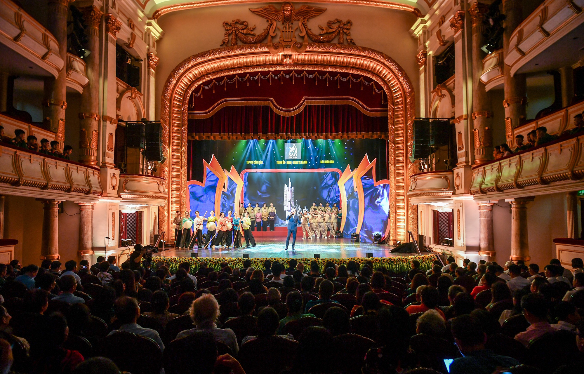 Toàn cảnh chương trình Sao Độc lập năm 2023. (Ảnh: THÀNH ĐẠT)