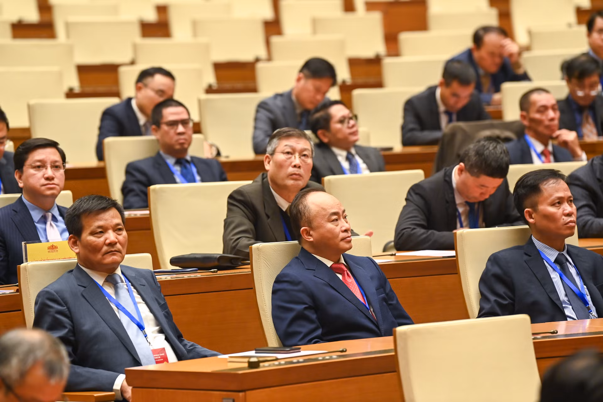 Các Đại sứ, Trưởng Cơ quan đại diện Việt Nam ở nước ngoài dự buổi gặp mặt.