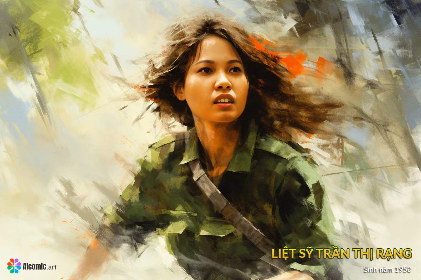 [Ảnh] Chân dung 10 nữ thanh niên xung phong tại ngã ba Đồng Lộc dưới góc nhìn AI ảnh 8