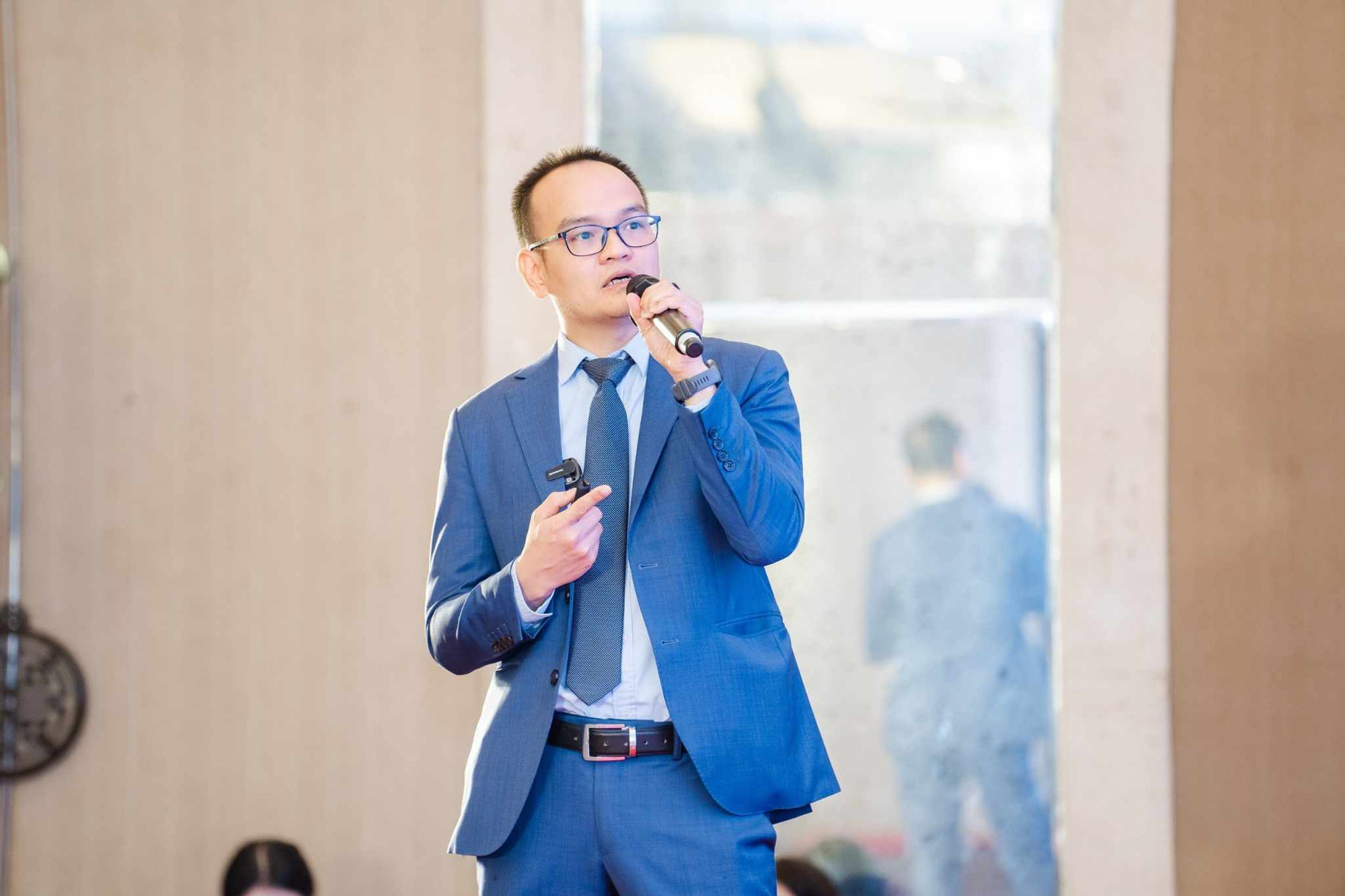 Ông Dương Đức Quang, Phó Tổng Giám đốc Sở Giao dịch hàng hóa Việt Nam.