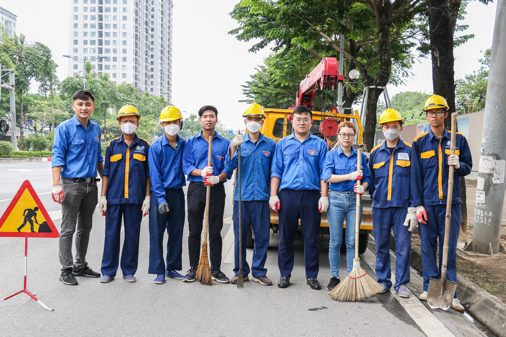 Góp phần gìn giữ màu xanh của Thủ đô..