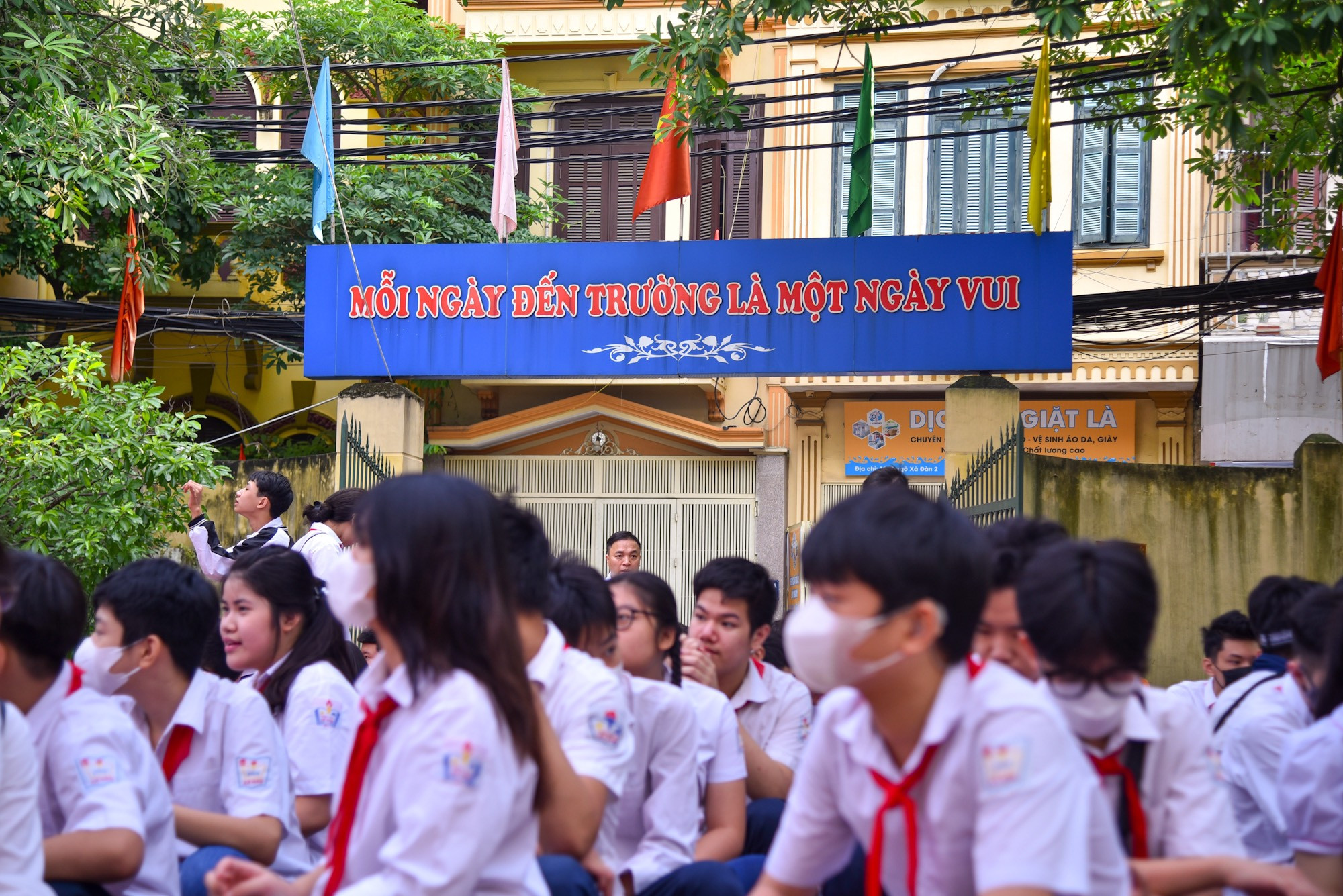 Mỗi ngày đến trường là một ngày vui...