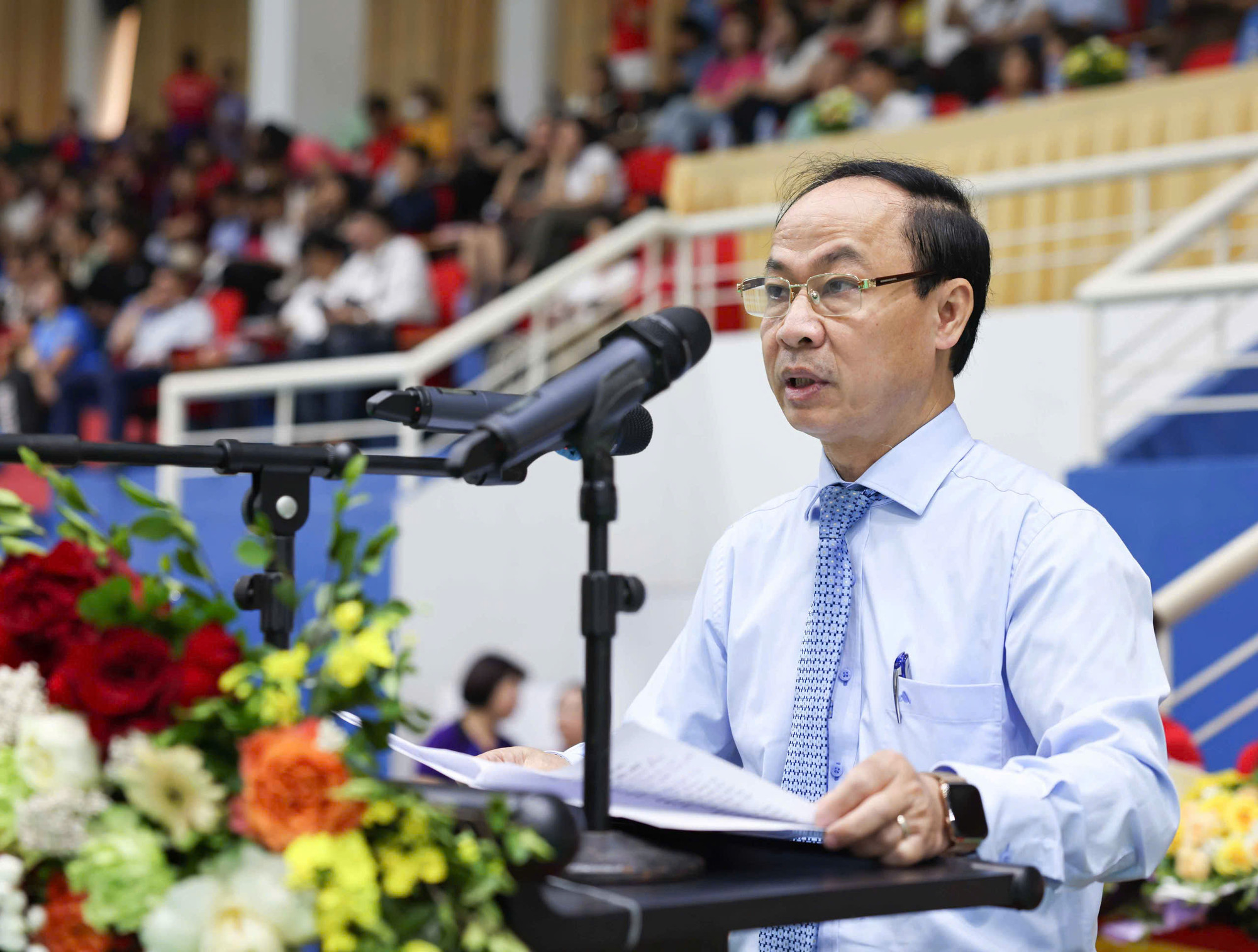 Phó Giám đốc Sở Giáo dục và Đào tạo Hà Nội Nguyễn Quang Tuấn cho biết, giải thể thao là cơ hội để đội ngũ cán bộ, giáo viên, nhân viên phát huy năng khiếu, giao lưu, học hỏi, góp phần nâng cao chất lượng giáo dục toàn diện.