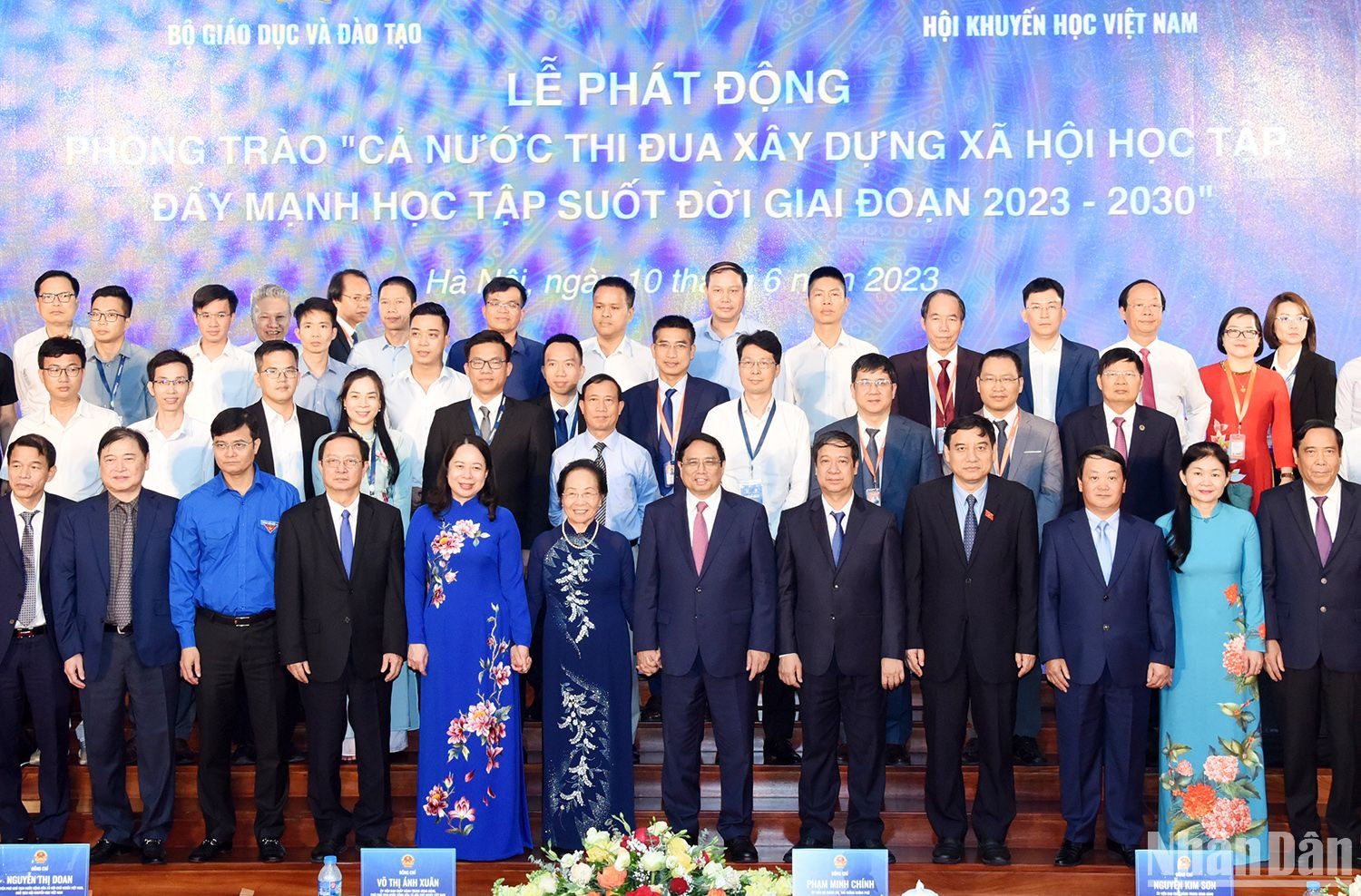 Thủ tướng Phạm Minh Chính và các đại biểu tham dự Lễ phát động.