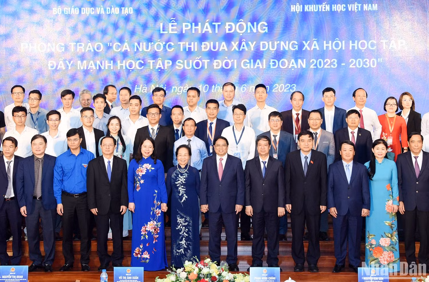 Thủ tướng Phạm Minh Chính và các đại biểu tham dự Lễ phát động.