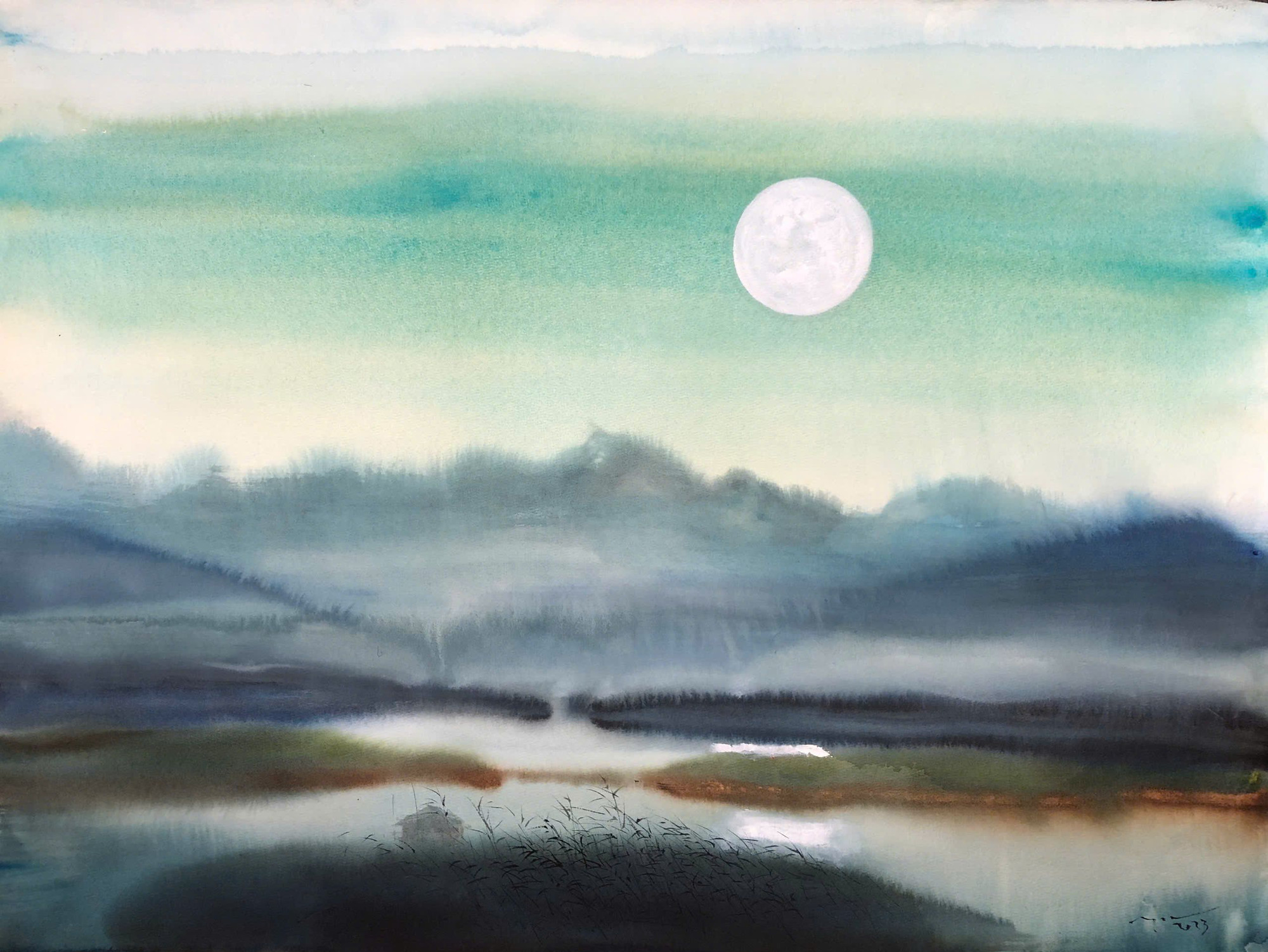 Những bức tranh có sự khoáng đạt, rộng mở