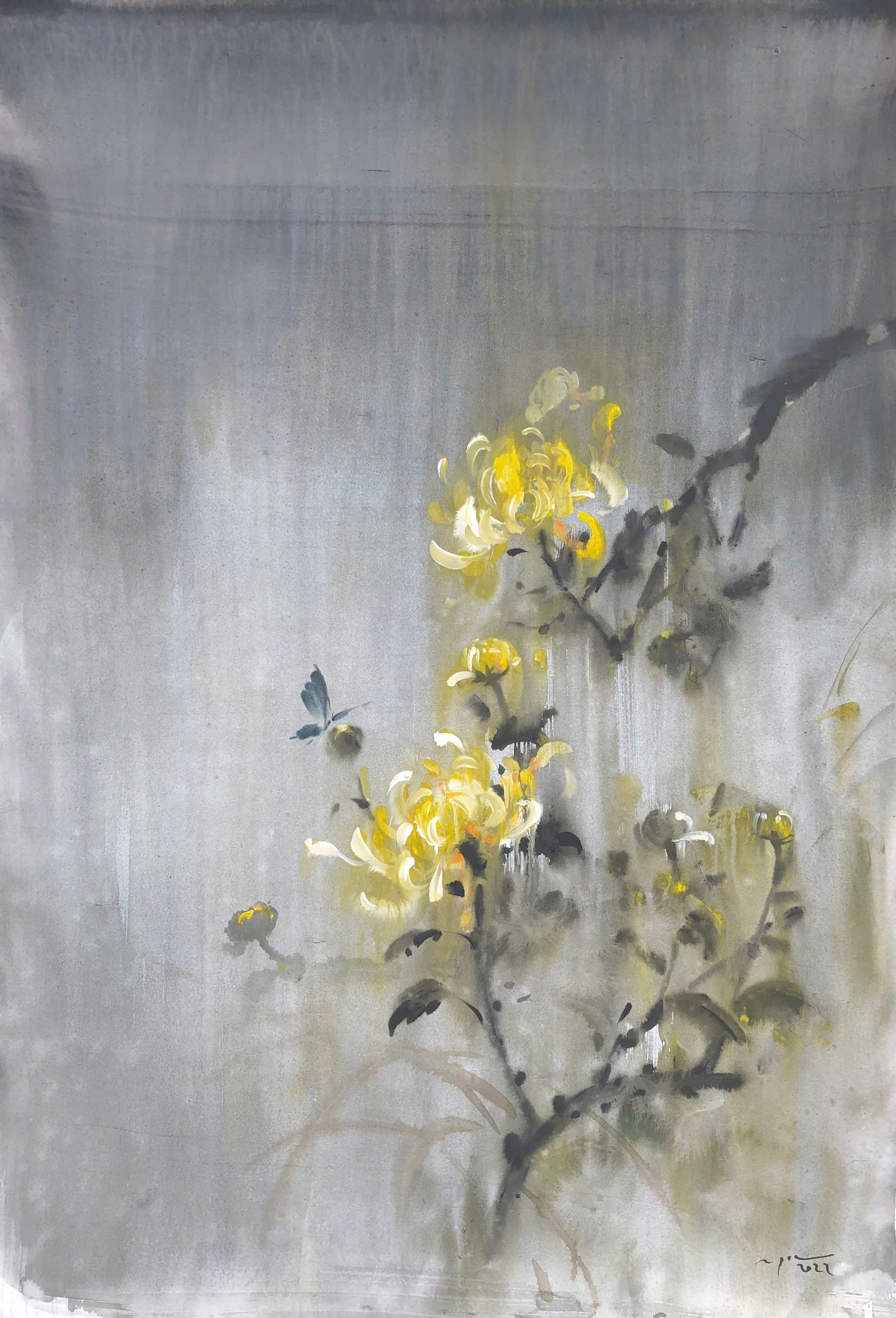 Hoa cúc - tia nắng ấm mùa xuân.