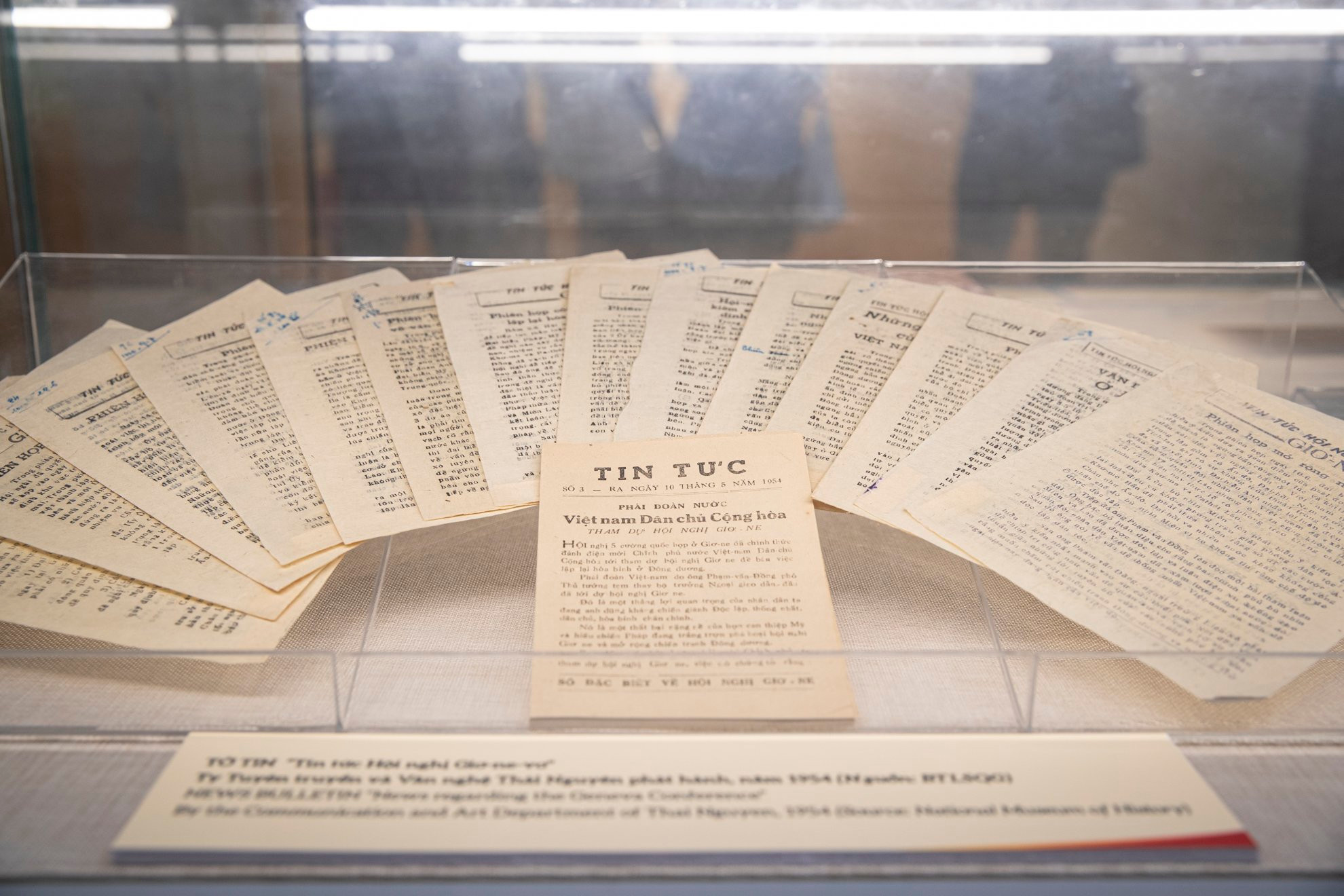 Bản tin về Hội nghị Geneva.